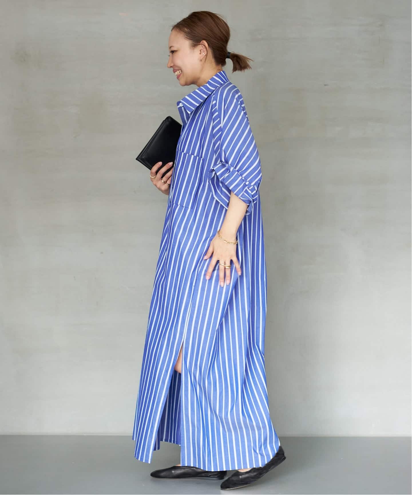 LIBERADD/リベラド】LONG SHIRT DRESS（ワンピース）｜Deuxieme Classe