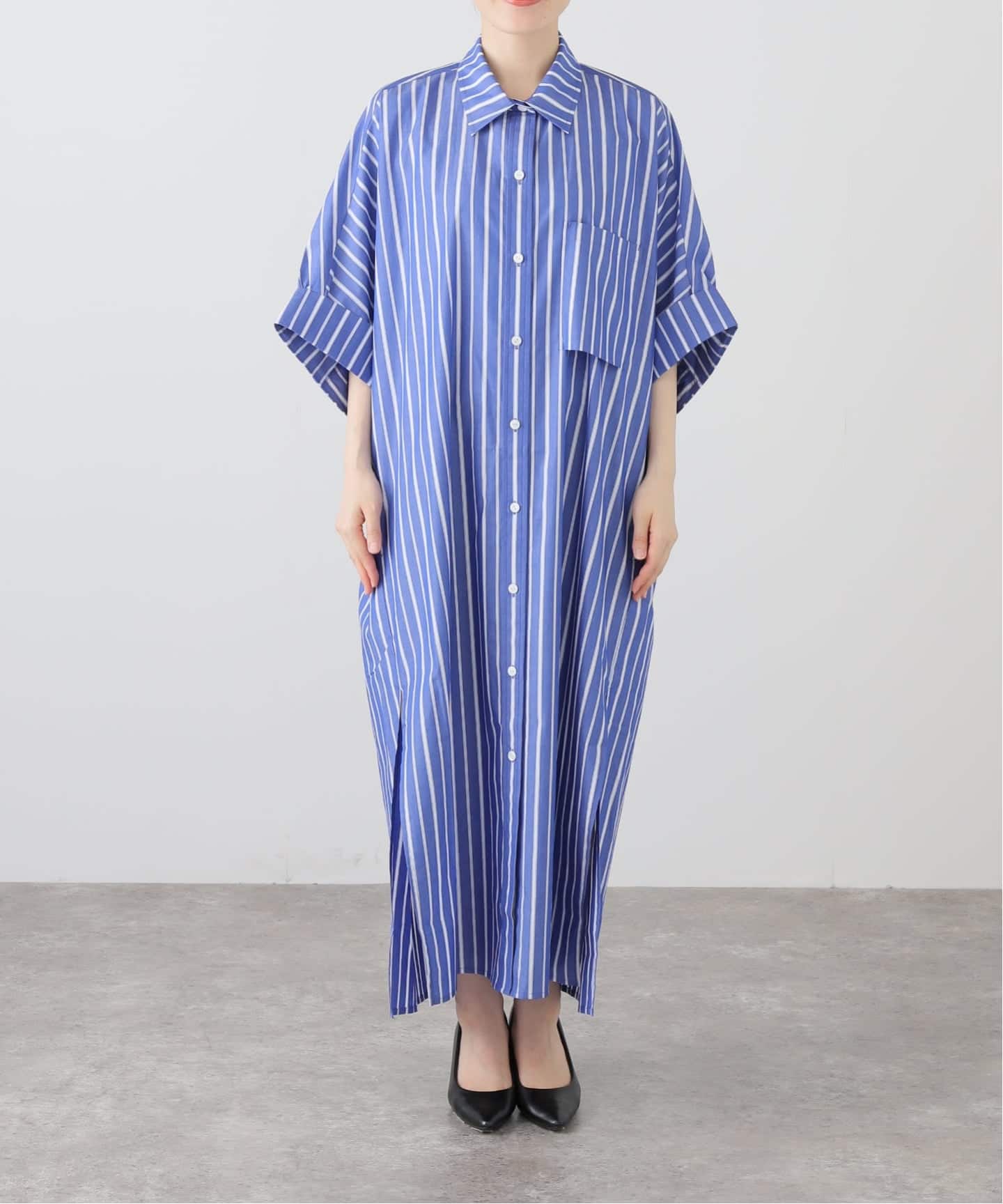 Deuxiemeclasse 【LIBERADD】LONG SHIRTDRESS LIBERADD/リベラド】LONG SHIRT DRESS（ワンピース）｜Deuxieme Classe