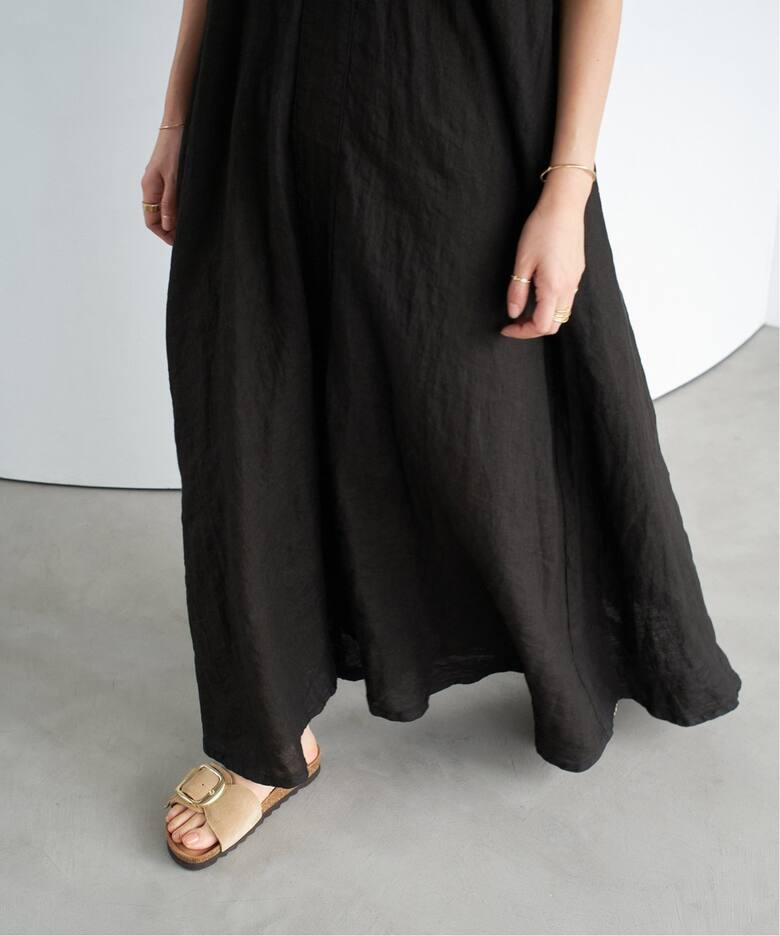 JOIN CLOTHES/ジョインクローズ】LINES STRING DRESS（ワンピース 