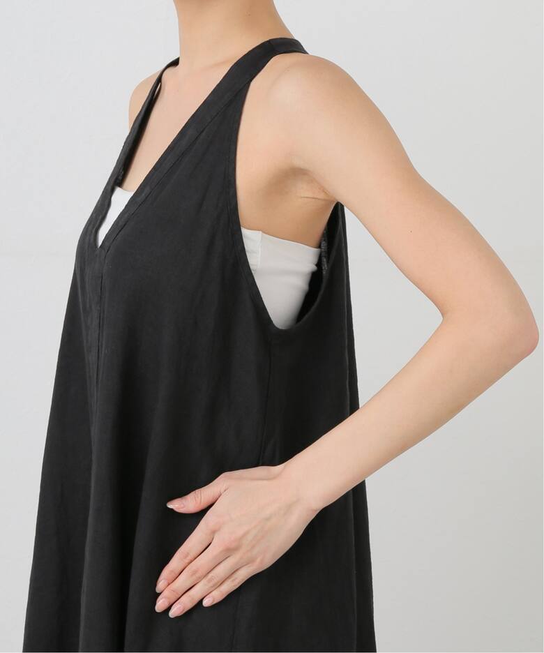 JOIN CLOTHES/ジョインクローズ】LINES STRING DRESS（ワンピース 