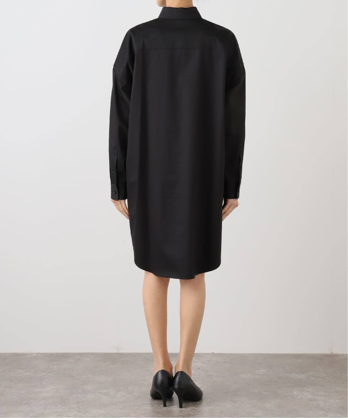 Col Pierrot/コルピエロ】Shirts ワンピース（BLACK）（シャツ