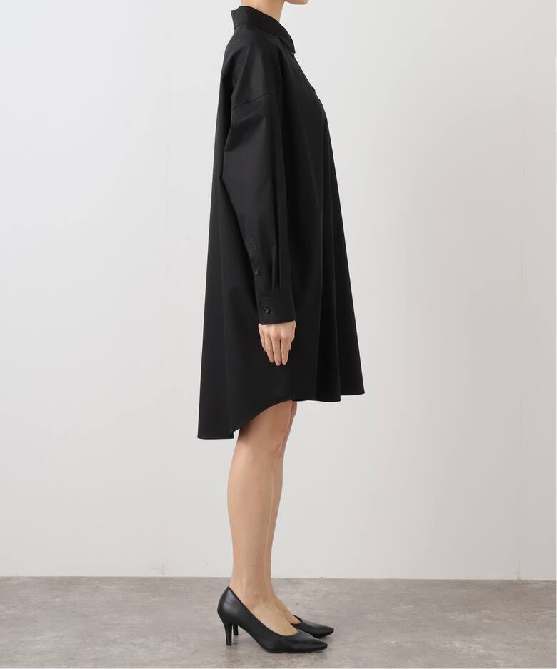Col Pierrot/コルピエロ】Shirts ワンピース（BLACK）（シャツ 