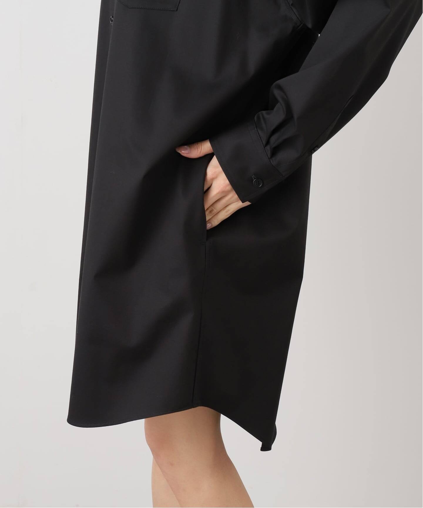 Col Pierrot/コルピエロ】Shirts ワンピース（BLACK）（シャツ