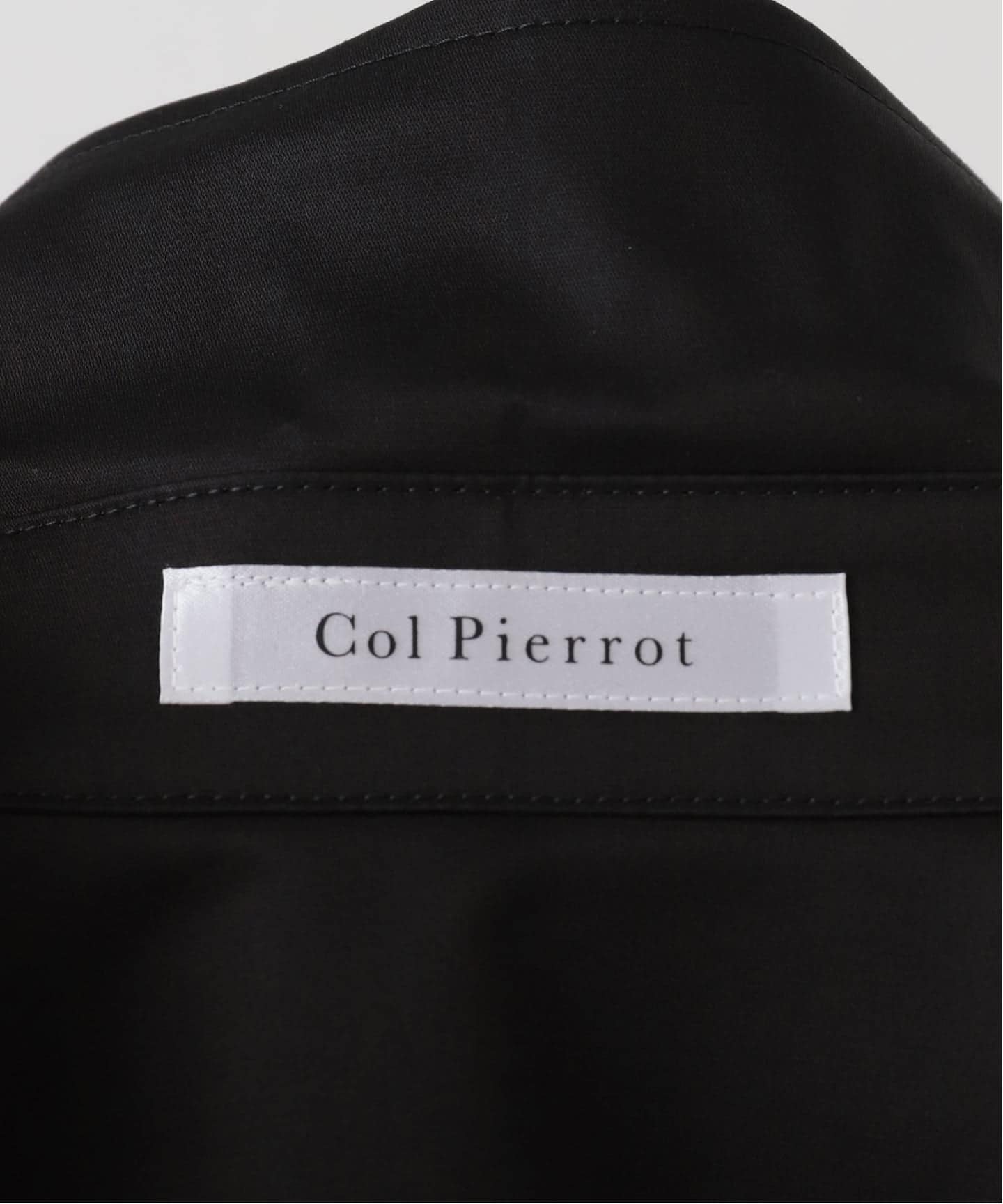 Col Pierrot/コルピエロ】Shirts ワンピース（BLACK）（シャツ
