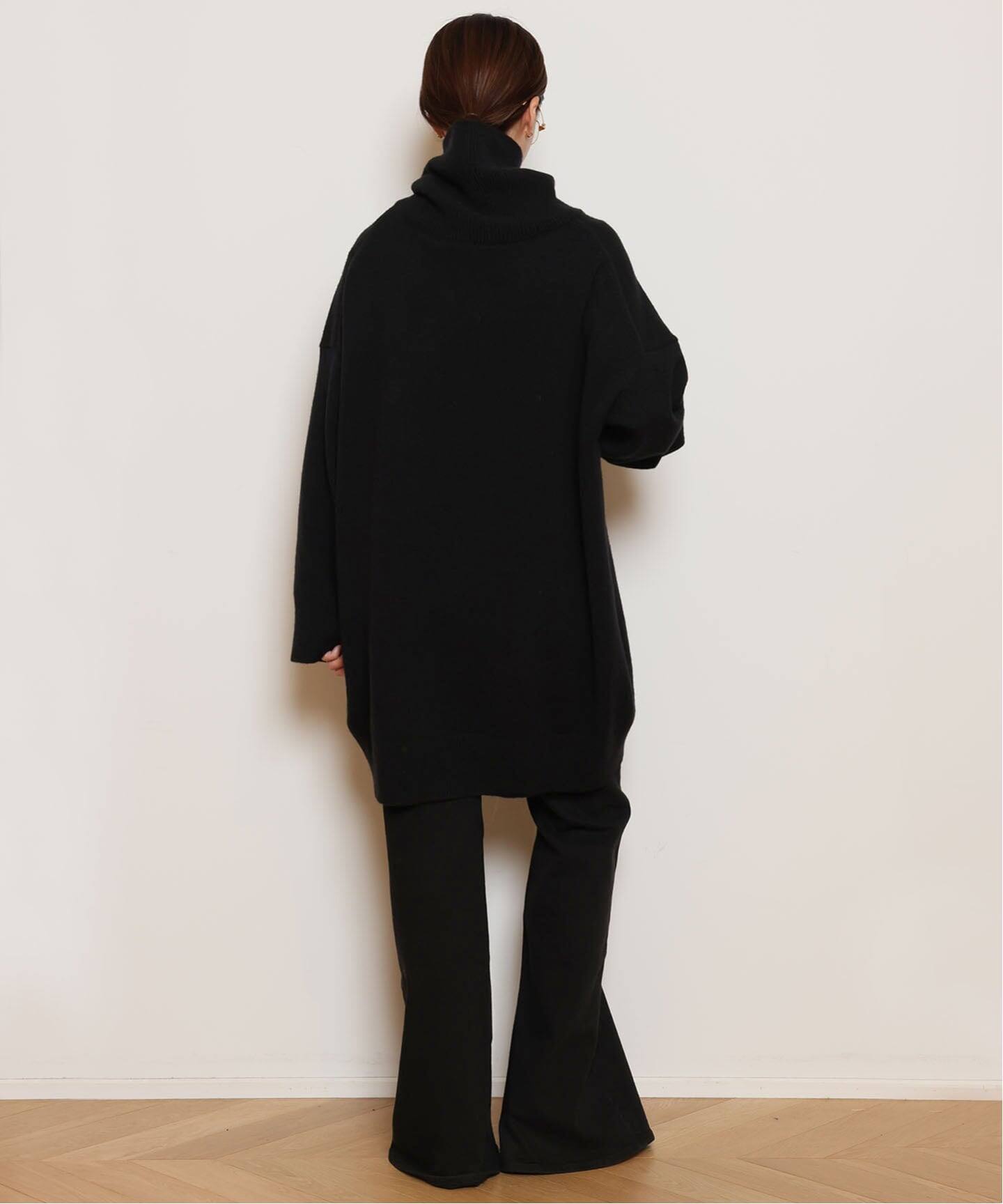 Light タートルネック ニットワンピース（ニットワンピース）｜MUSE de