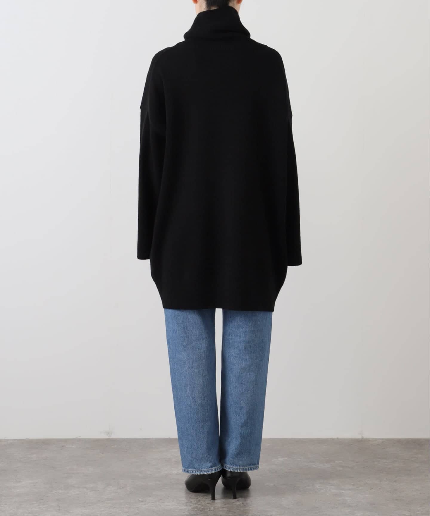 Light タートルネック ニットワンピース（ニットワンピース）｜MUSE de