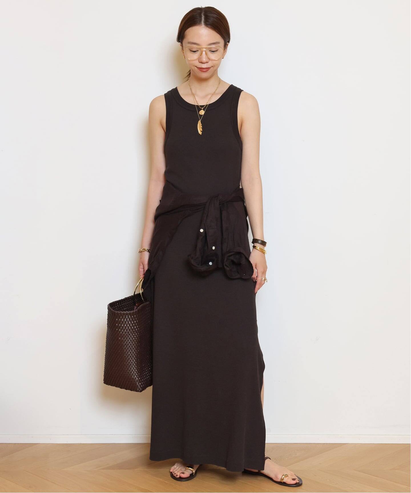 CITIZENS of HUMANITY】ISABEL TANK ドレス（BROWN）（ドレス