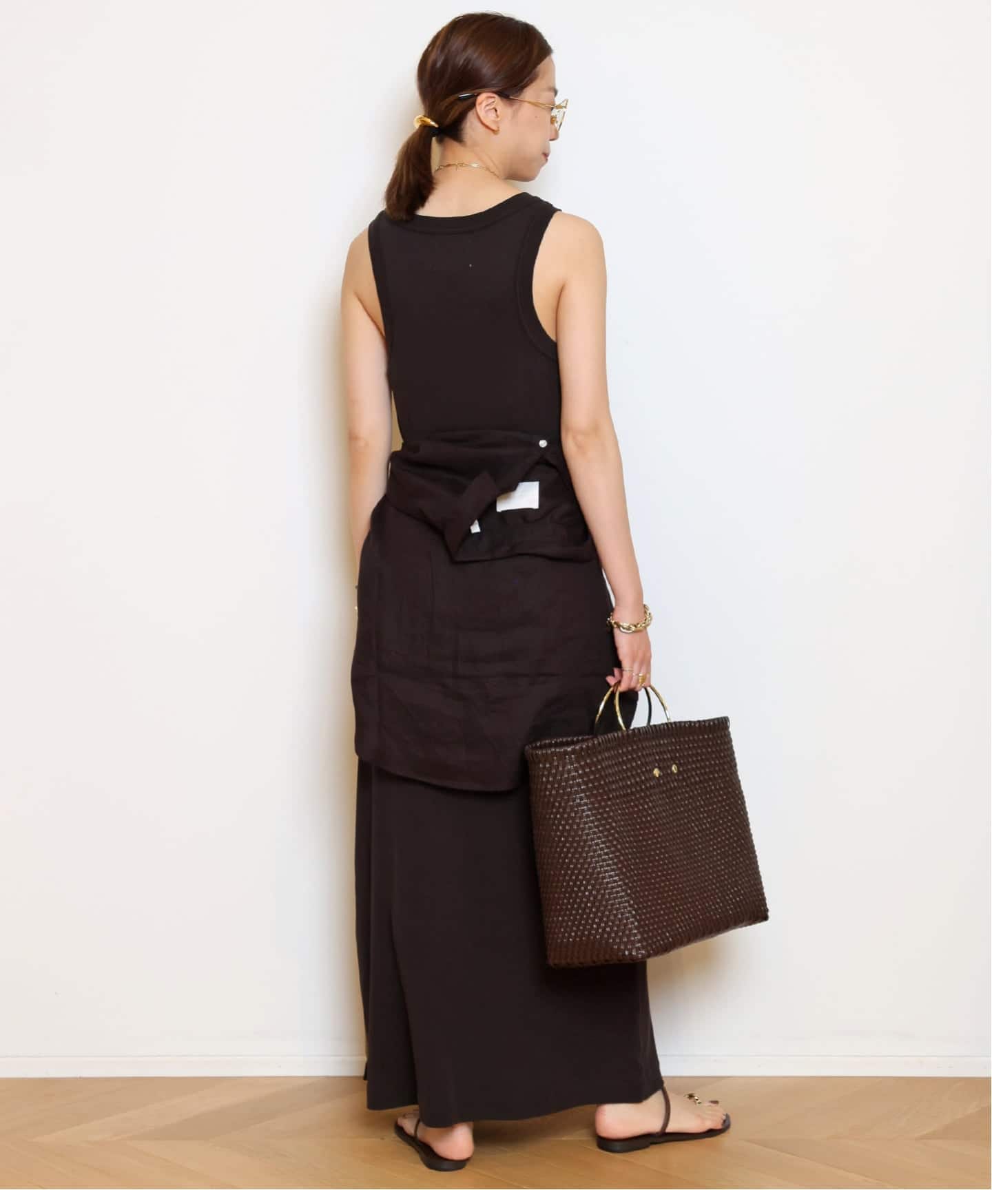 CITIZENS of HUMANITY】ISABEL TANK ドレス（BROWN）（ドレス