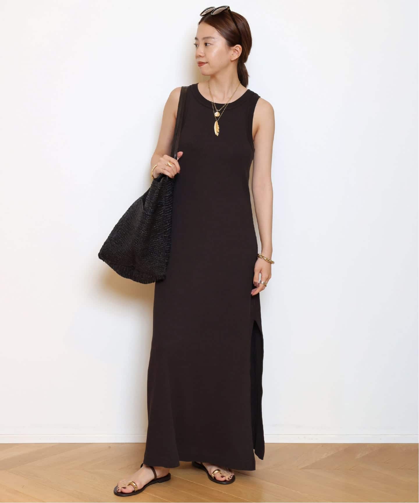 CITIZENS of HUMANITY】ISABEL TANK ドレス（BROWN）（ドレス