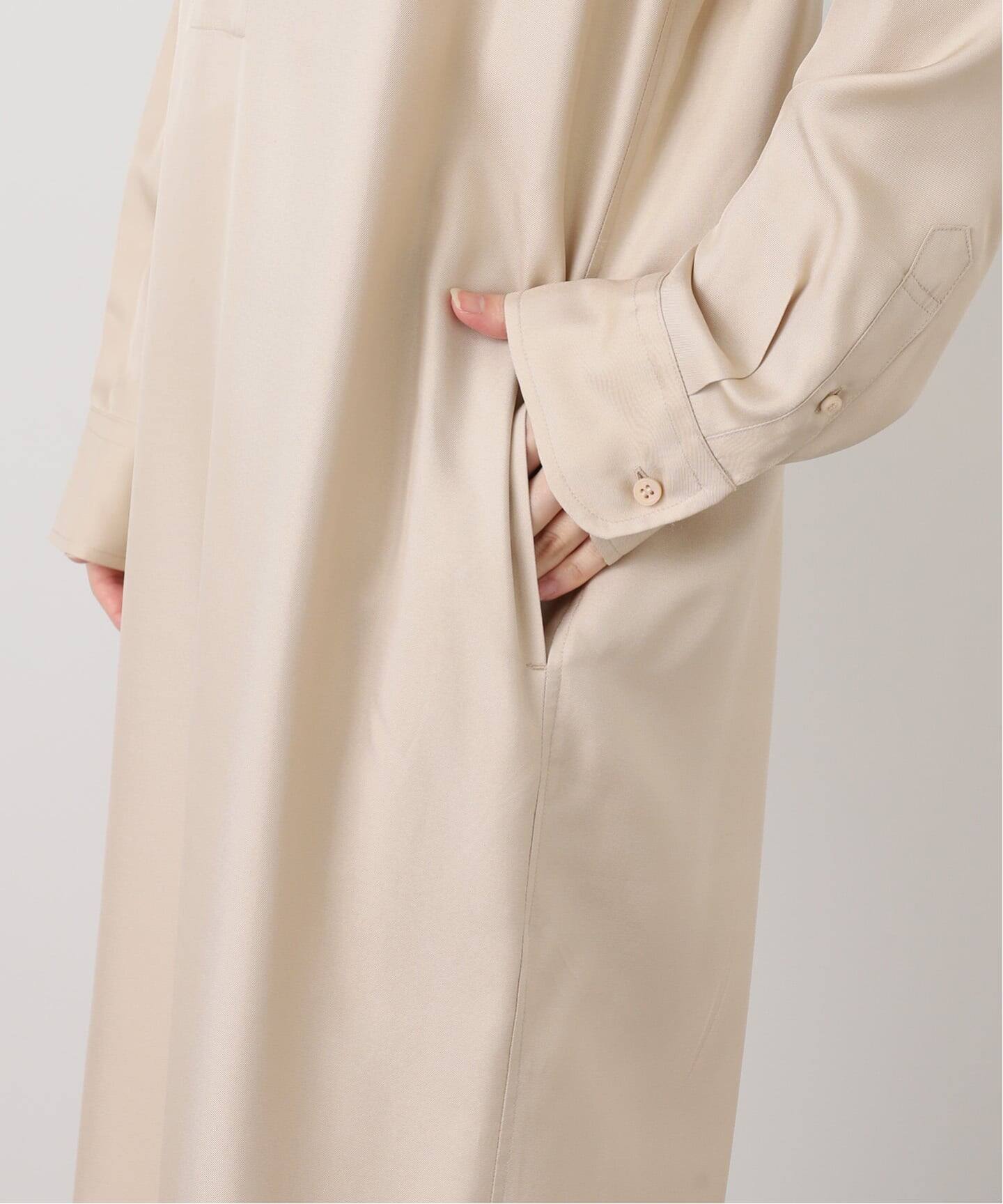 【新品】Raspail ラスパイユ　シルクシャツ　グレー　ドゥーズィエム クラス 新品】Raspail ラスパイユ シルクシャツ グレー ドゥーズィエム クラス