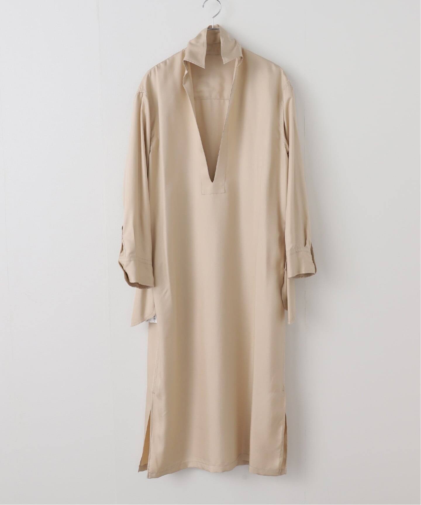 【新品】Raspail ラスパイユ　シルクシャツ　グレー　ドゥーズィエム クラス 新品】Raspail ラスパイユ シルクシャツ グレー ドゥーズィエム クラス