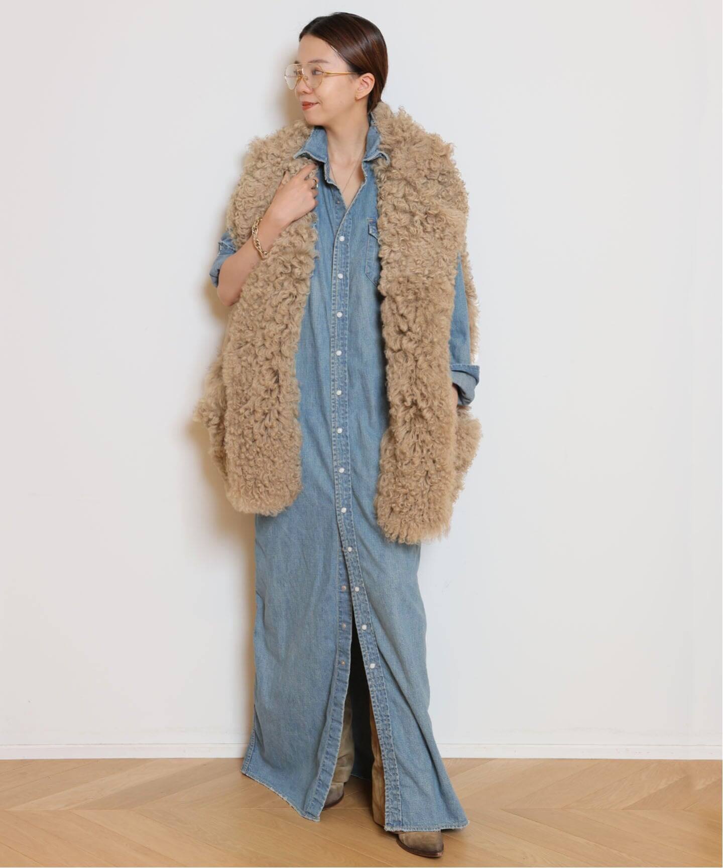 REMI RELIEF/レミレリーフ】DENIM シャツドレス（シャツ