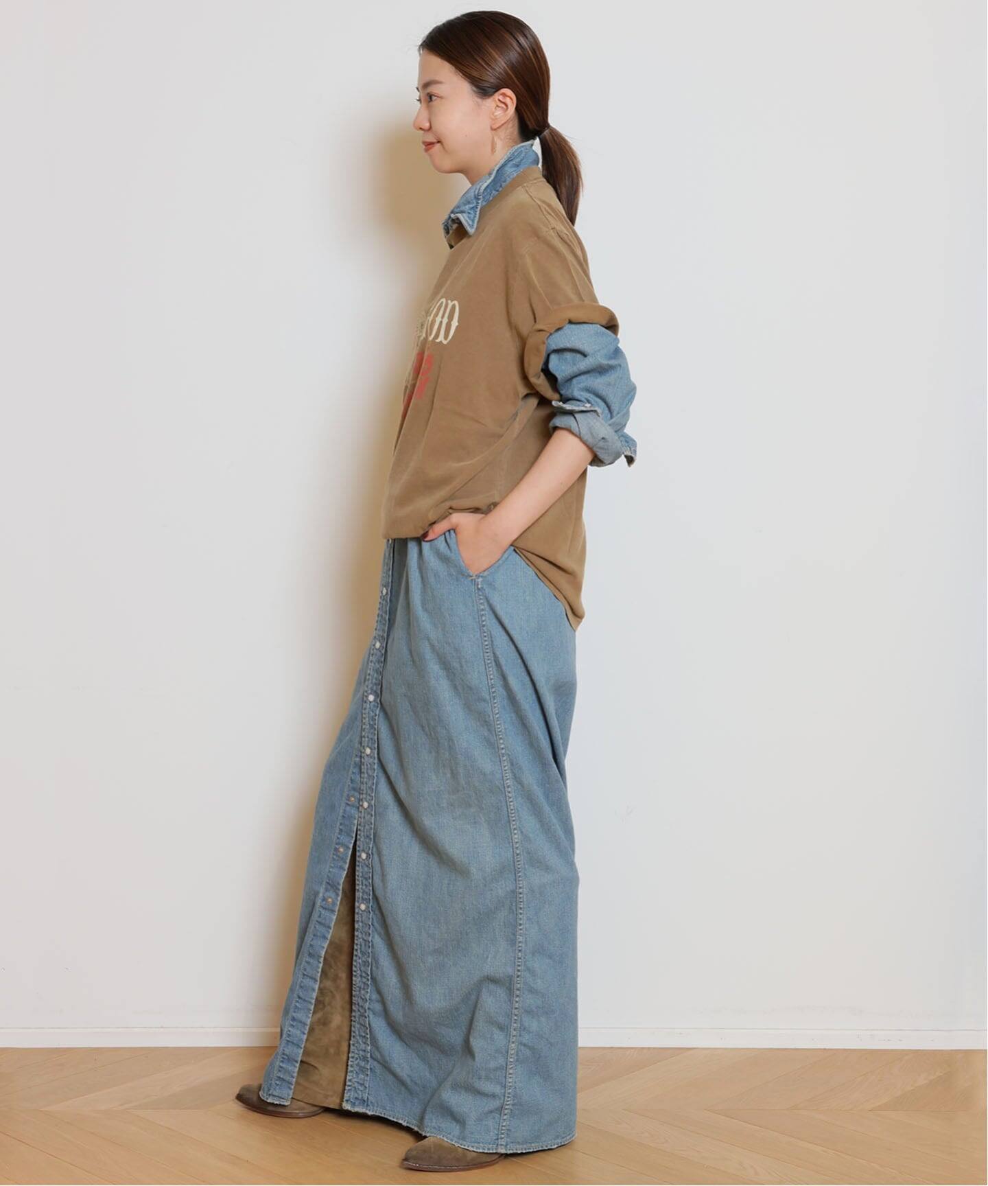 【REMI RELIEF/レミレリーフ】DENIM シャツドレス REMI RELIEF/レミレリーフ】DENIM シャツドレス（シャツ