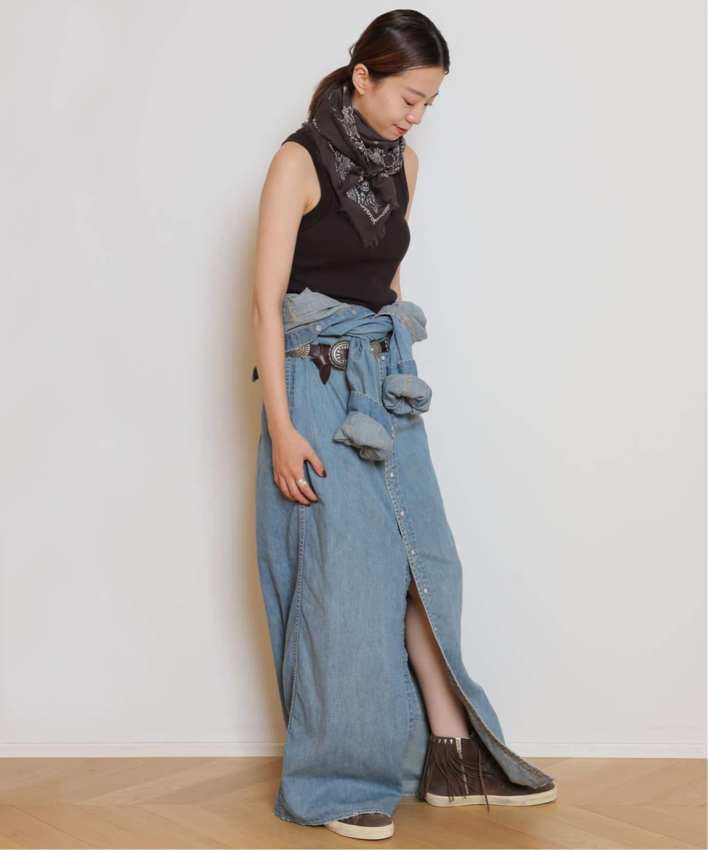 新品　REMI RELIEF/レミレリーフ】DENIM シャツドレス REMI RELIEF/レミレリーフ】DENIM シャツドレス（シャツ