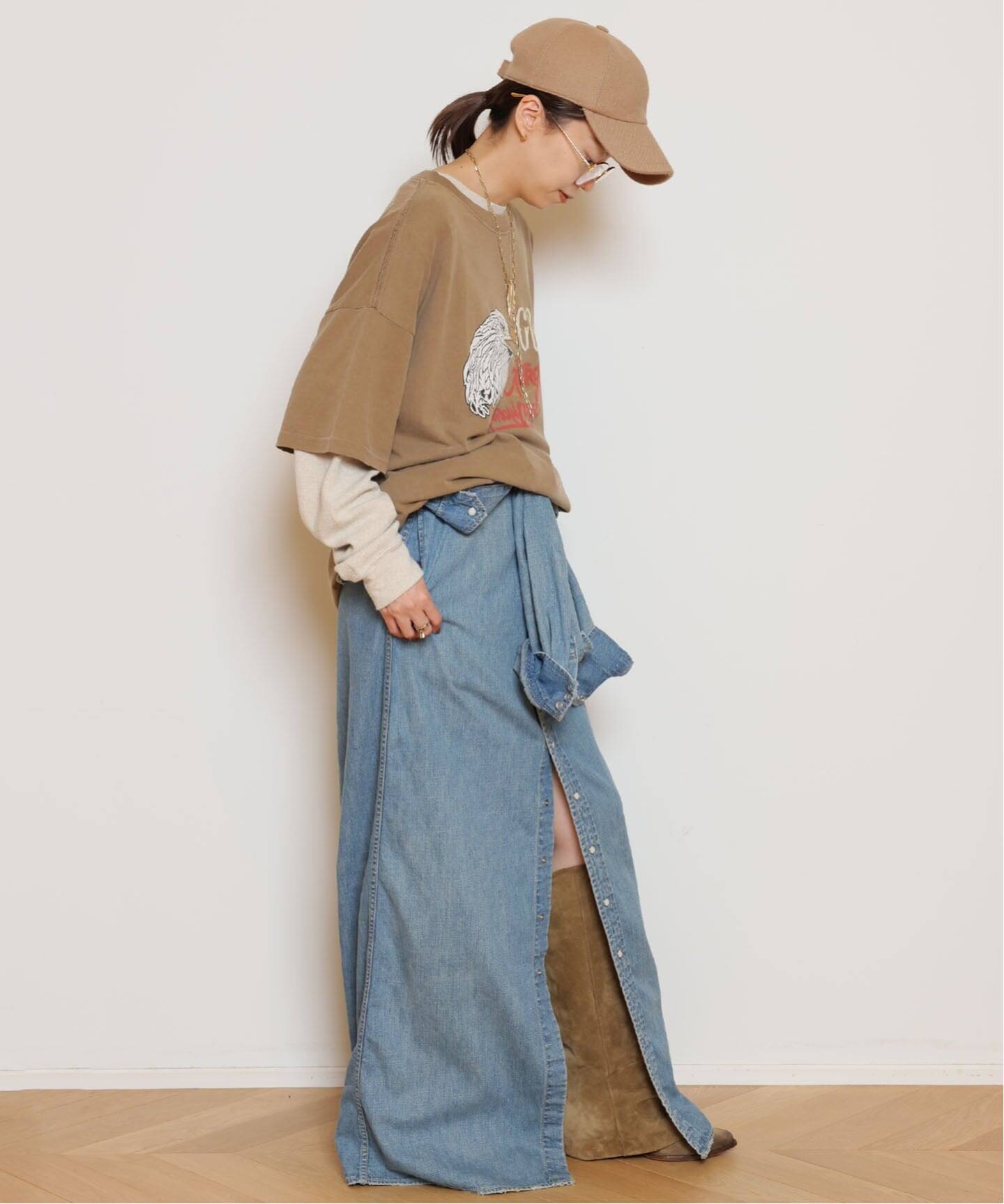 REMI RELIEF/レミレリーフ】DENIM シャツドレス（シャツ