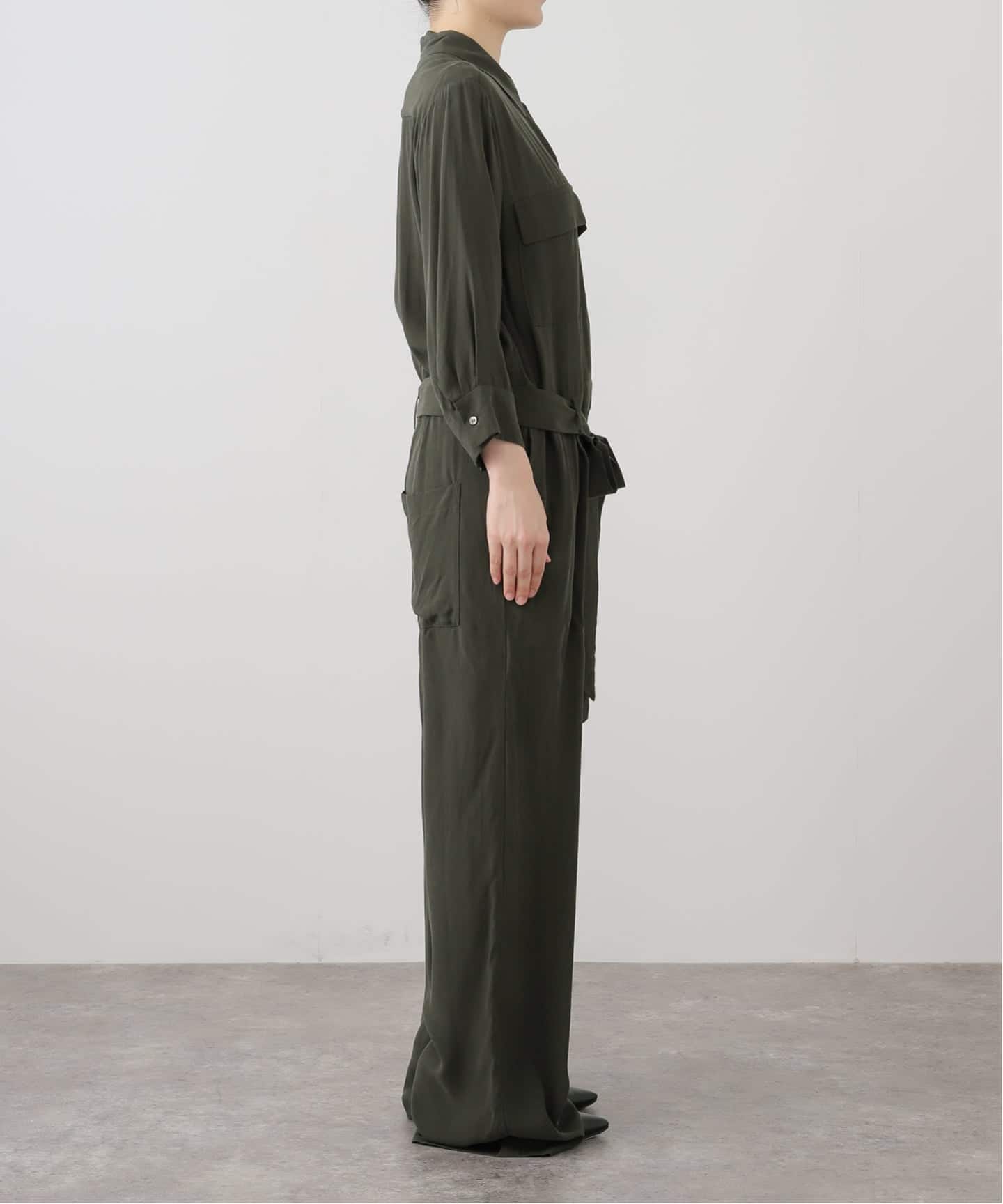 ♡美品♡ アパルトモン　Wool×Silk All In One ネイビー L'Appartement DEUXIEME CLASSE（オールインワン）のフリマ
