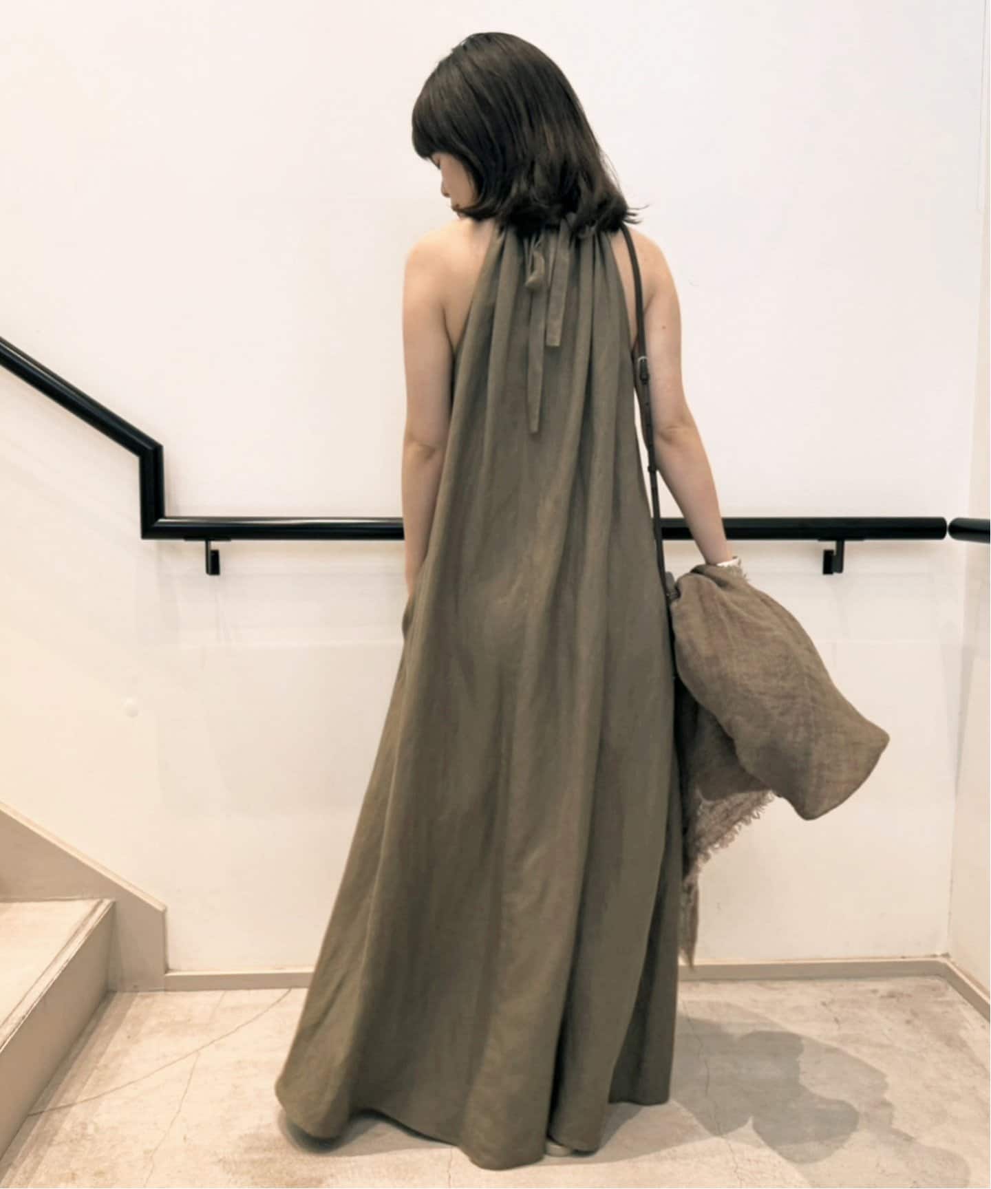 アパルトモンチュニック丈ワンピース HALTER NECK DRESS（ワンピース）｜L'Appartement（アパルトモン