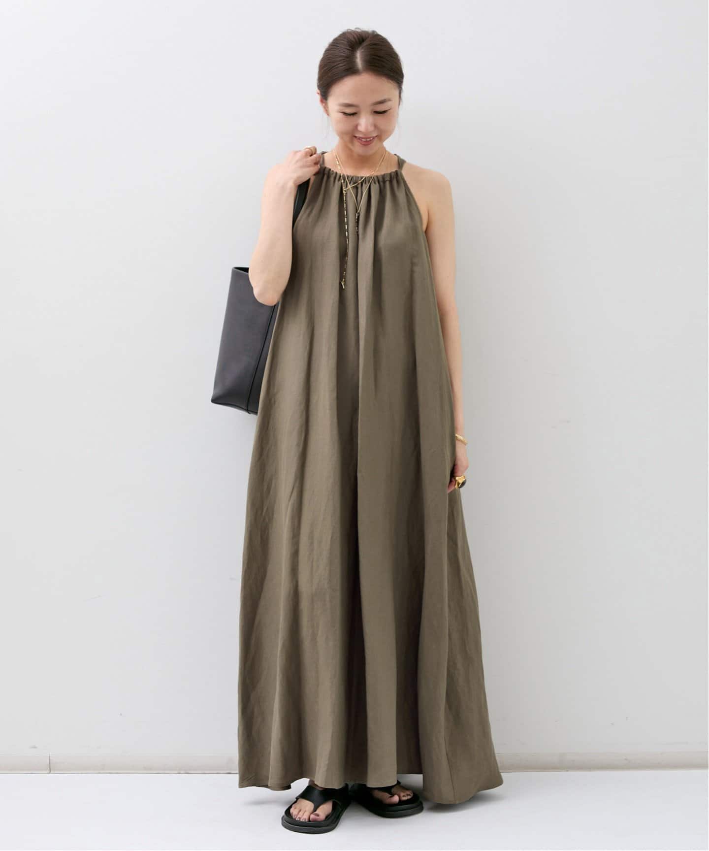 アパルトモン　　ワンピース　　新品未使用 New Wash Maxi One piece ニューウォッシュマキシワンピース L