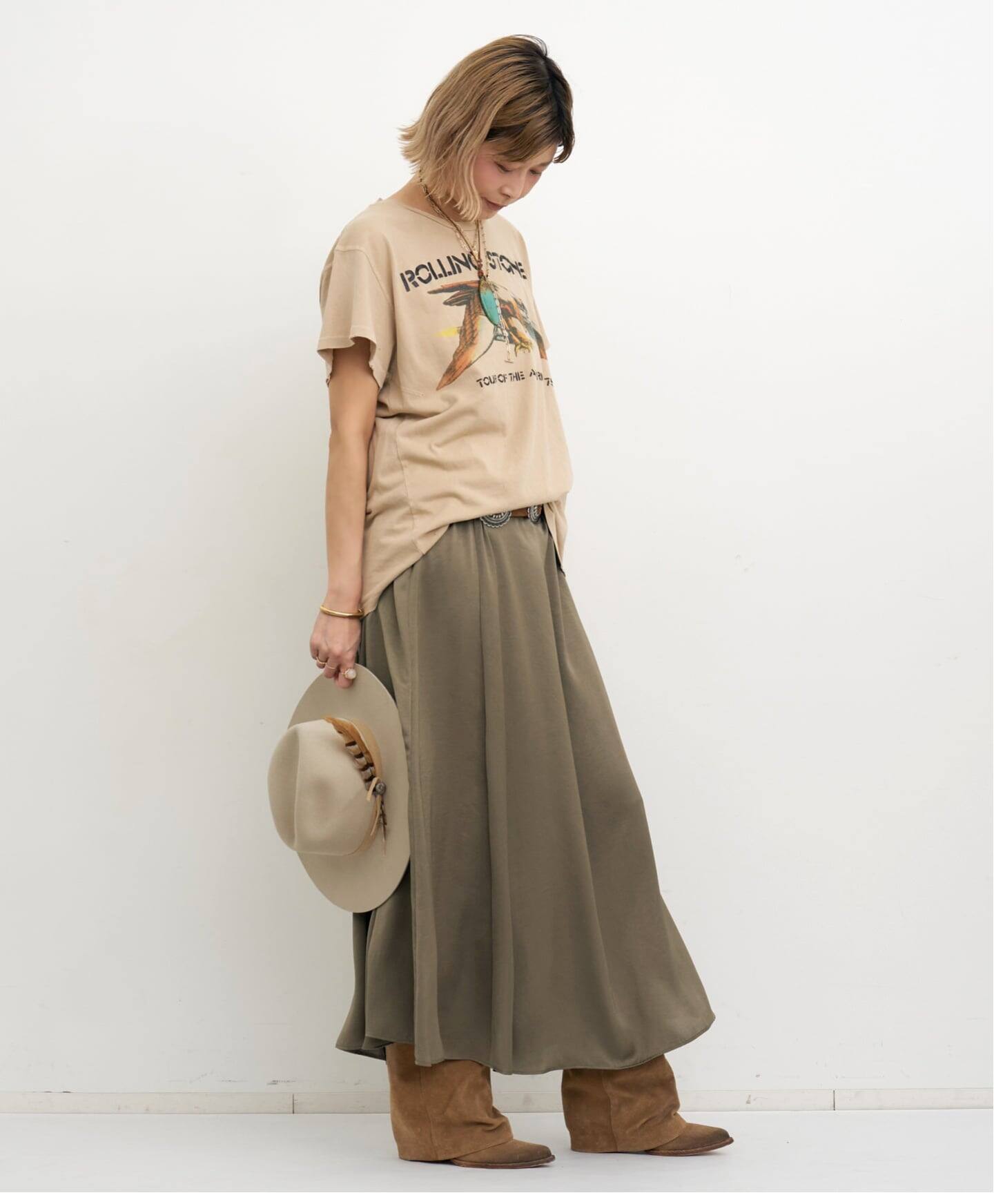 Satin Cami Dress（ワンピース）｜L