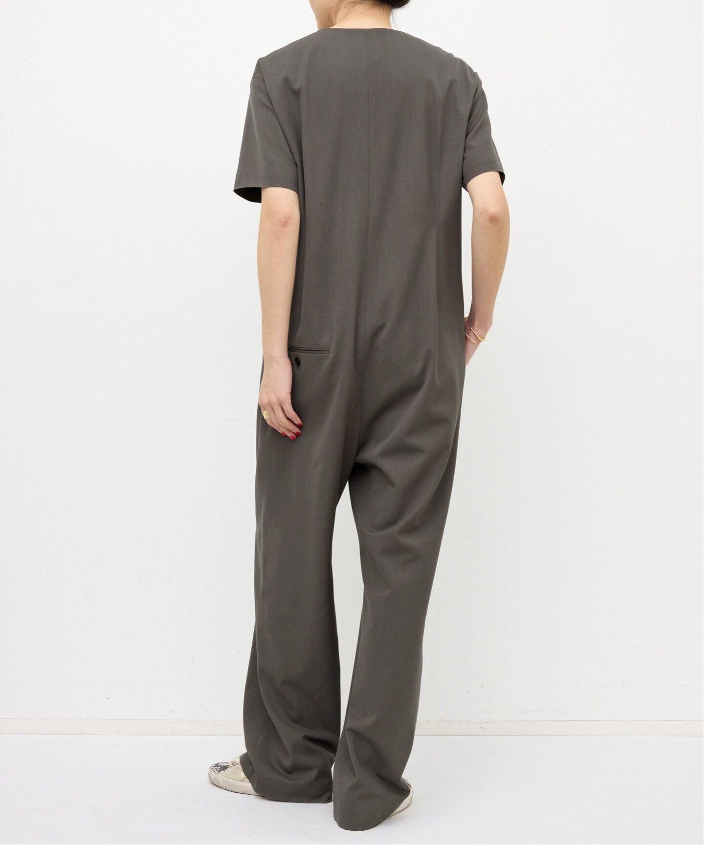 FINE WOOL JUMPSUIT（つなぎ／オールインワン）｜L'Appartement