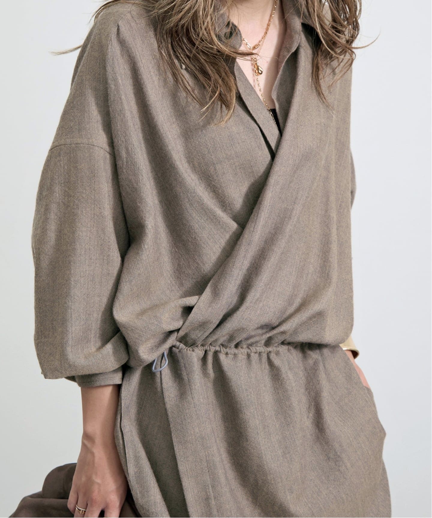 PETAR PETROV/ペーター ペトロフ】 SHIRT DRESS（ワンピース