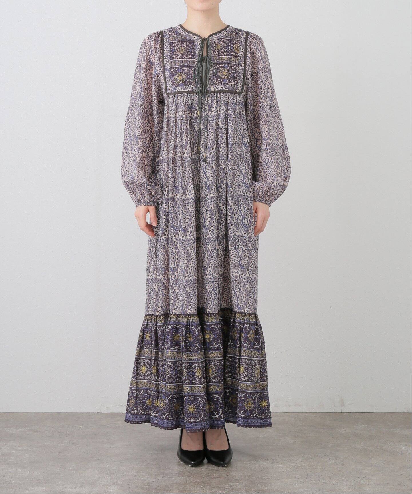 25ss【アパルトモン】Indian Cotton Dress ワンピース Indian Cotton Dress（ワンピース）｜L'Appartement（アパルトモン）の