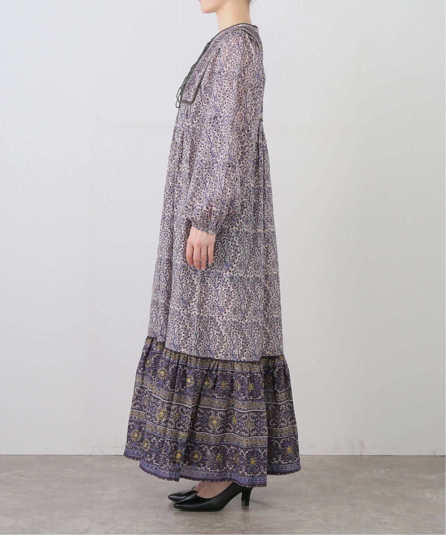 Indian Cotton Dress（ワンピース）｜L