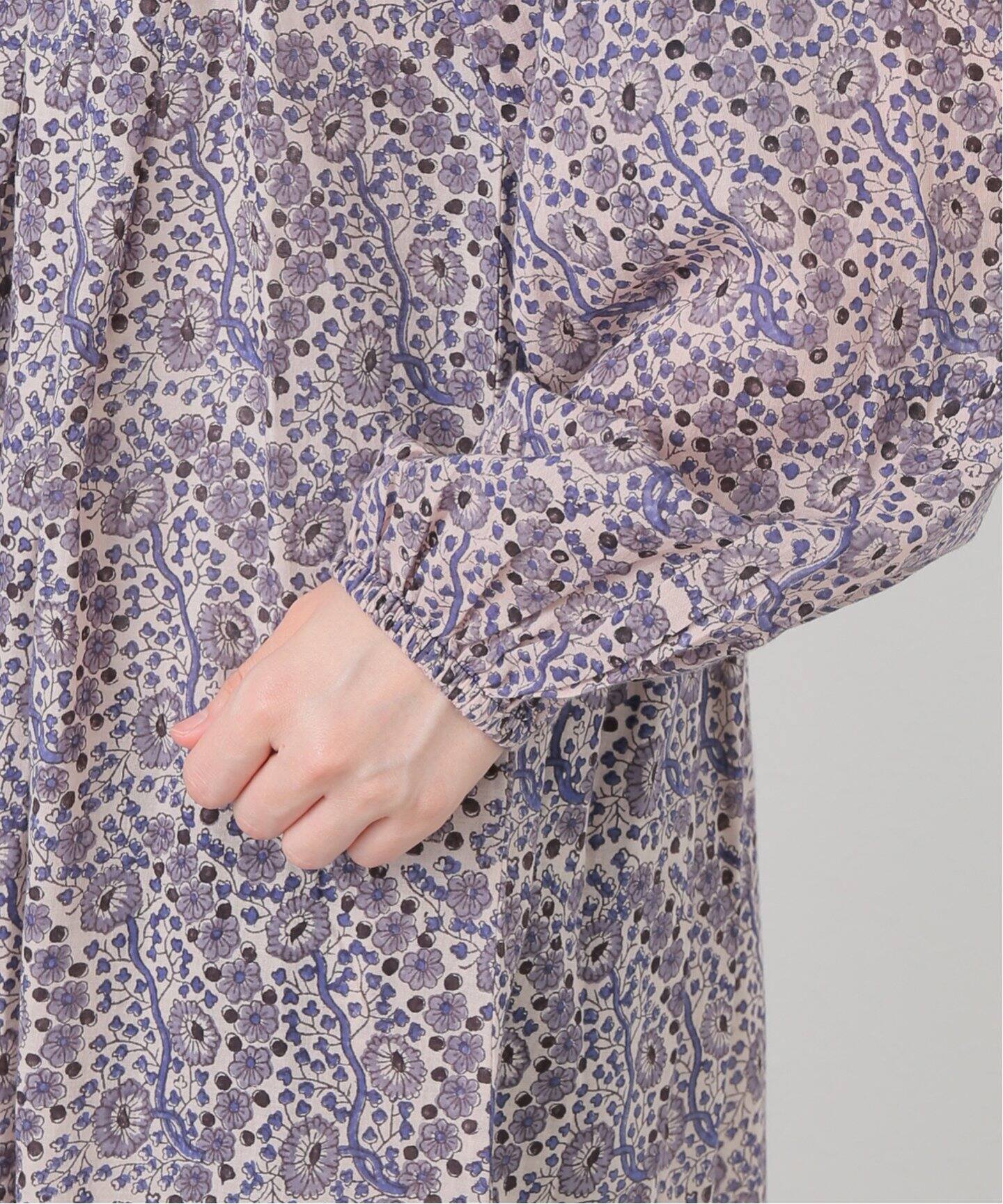 【美品】L'Appartement 25SS インディアンコットンドレス INDRESS/インドレス】 PLAIN LUREX DRESS（ワンピース）｜L