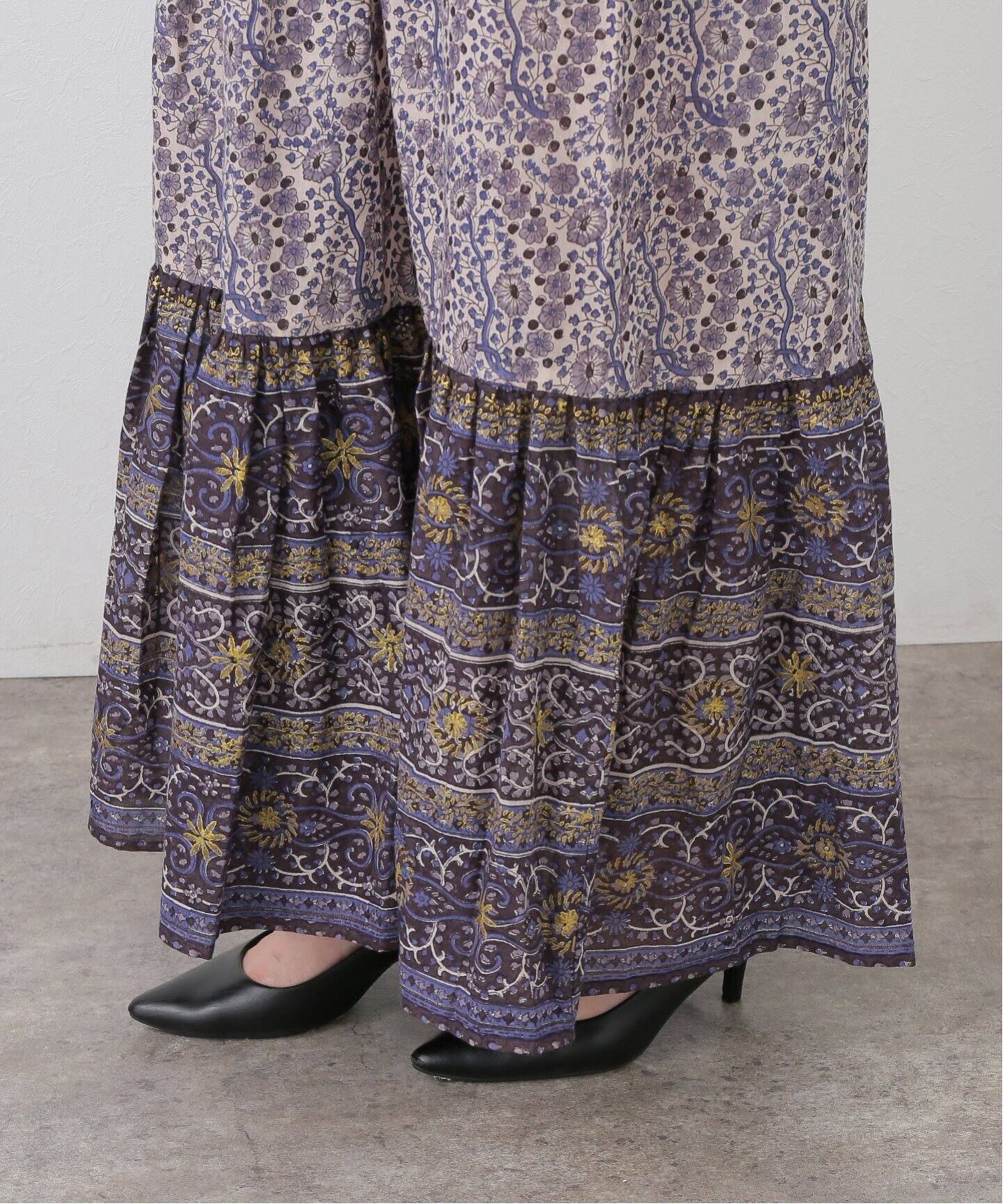 Indian Cotton Dress（ワンピース）｜L