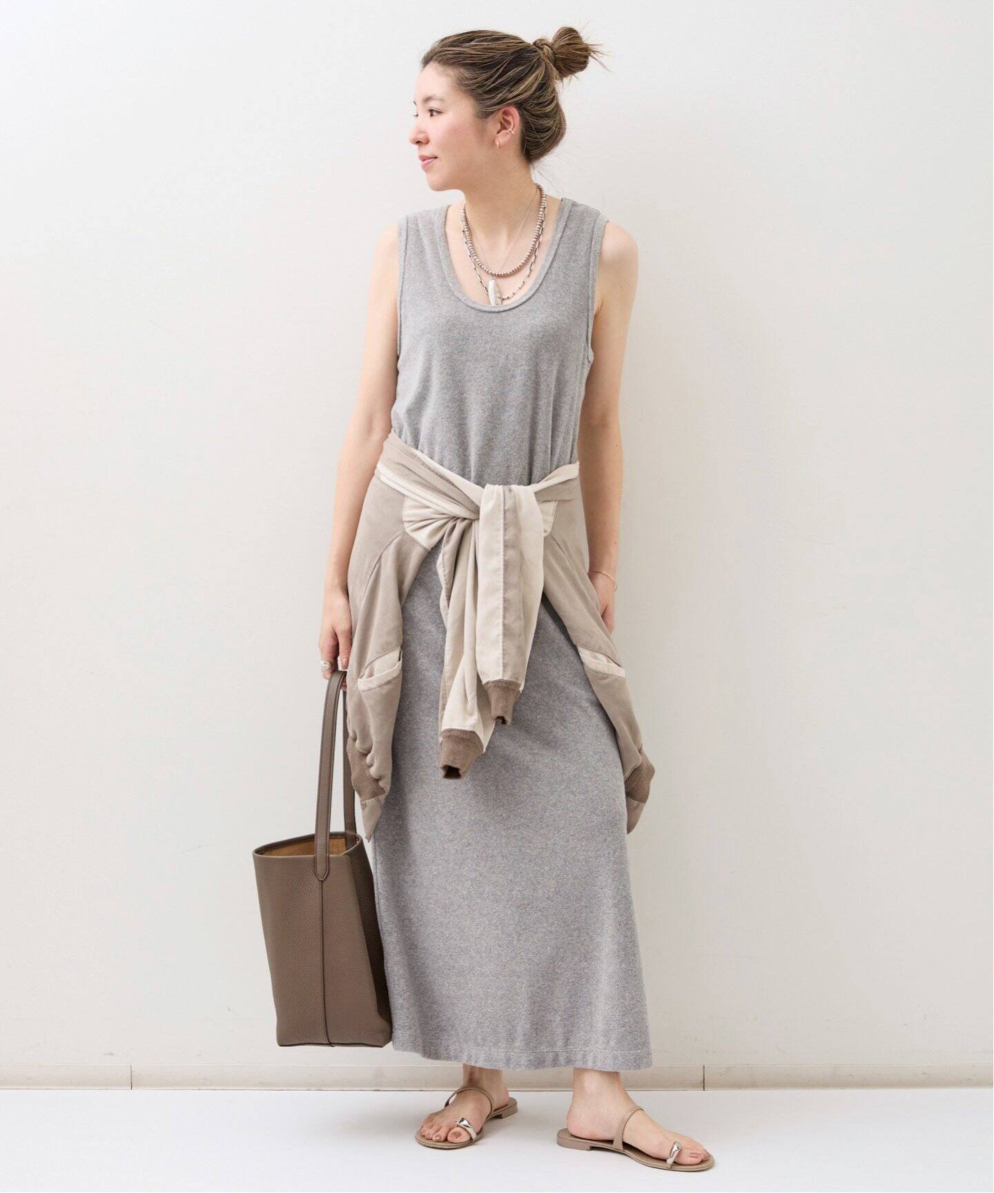【新品】　L'APPARTEMENT MINITZ パイルドレス MINITZ/ミニッツ】 PILE DRESS（ワンピース）｜L'Appartement