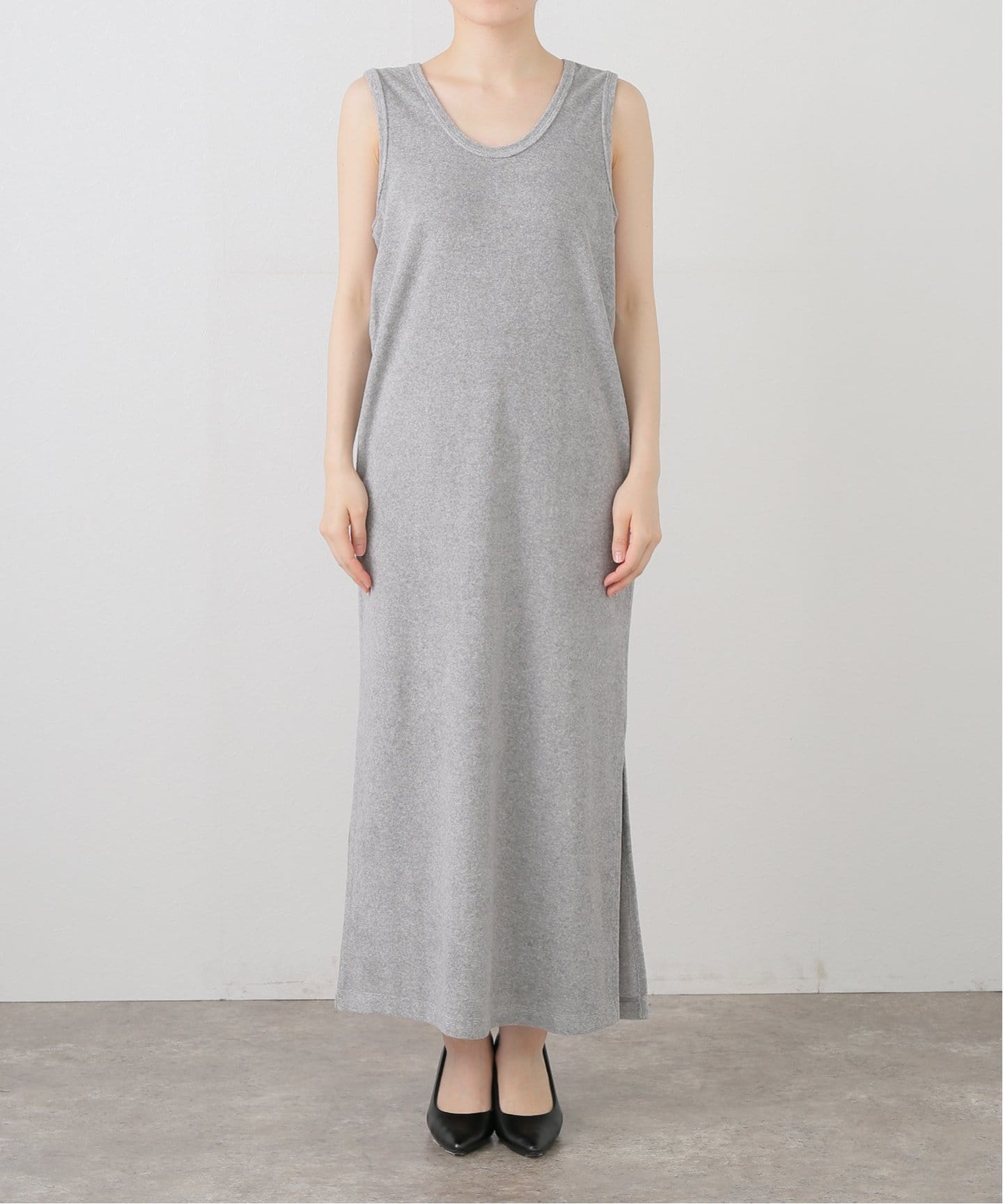 L’Appartement別注 【MINITZ/ミニッツ】SHORTTRENCH MINITZ/ミニッツ】 PILE DRESS（ワンピース）｜L'Appartement