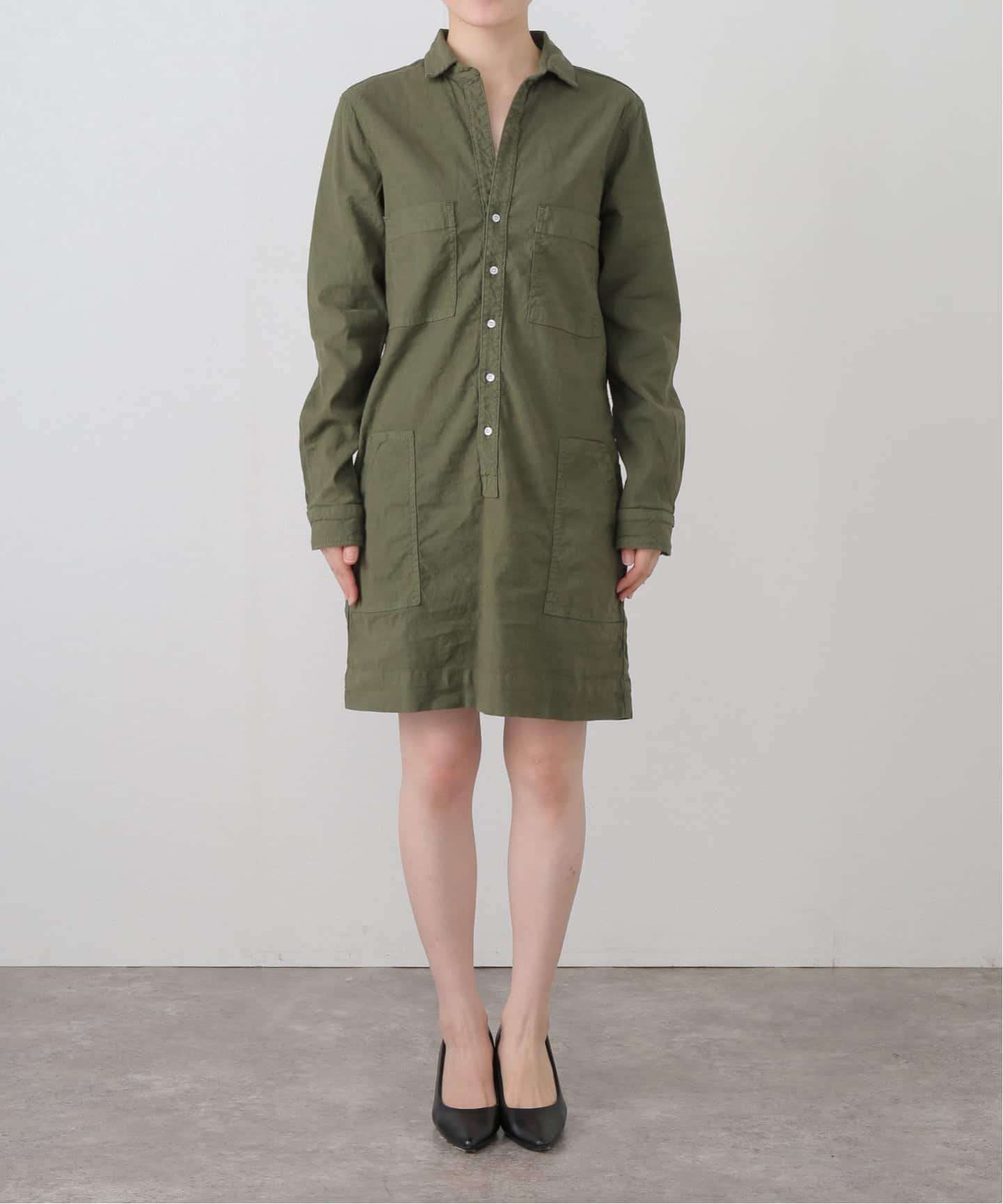 FRANK&EILEEN/フランクアンドアイリーン】 SHORT SHIRTS DRESS