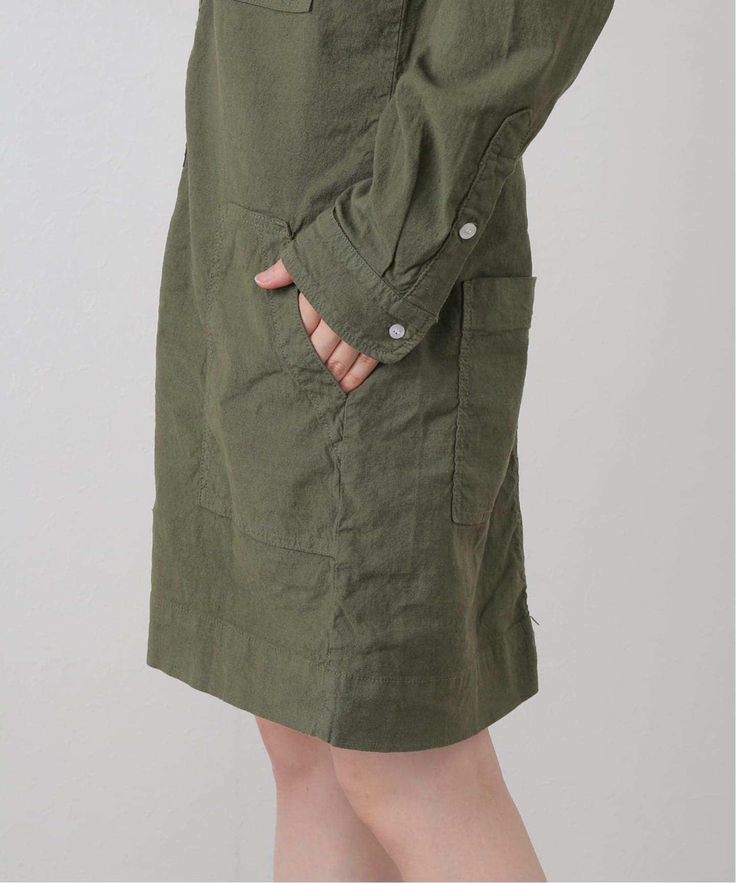 FRANK&EILEEN/フランクアンドアイリーン】 SHORT SHIRTS DRESS