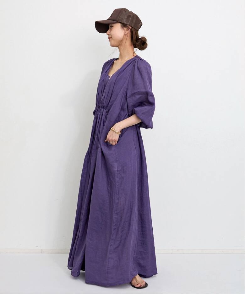 COL PIERROT/コル ピエロ】 RAMIE MAXI DRESS（ワンピース）｜L 