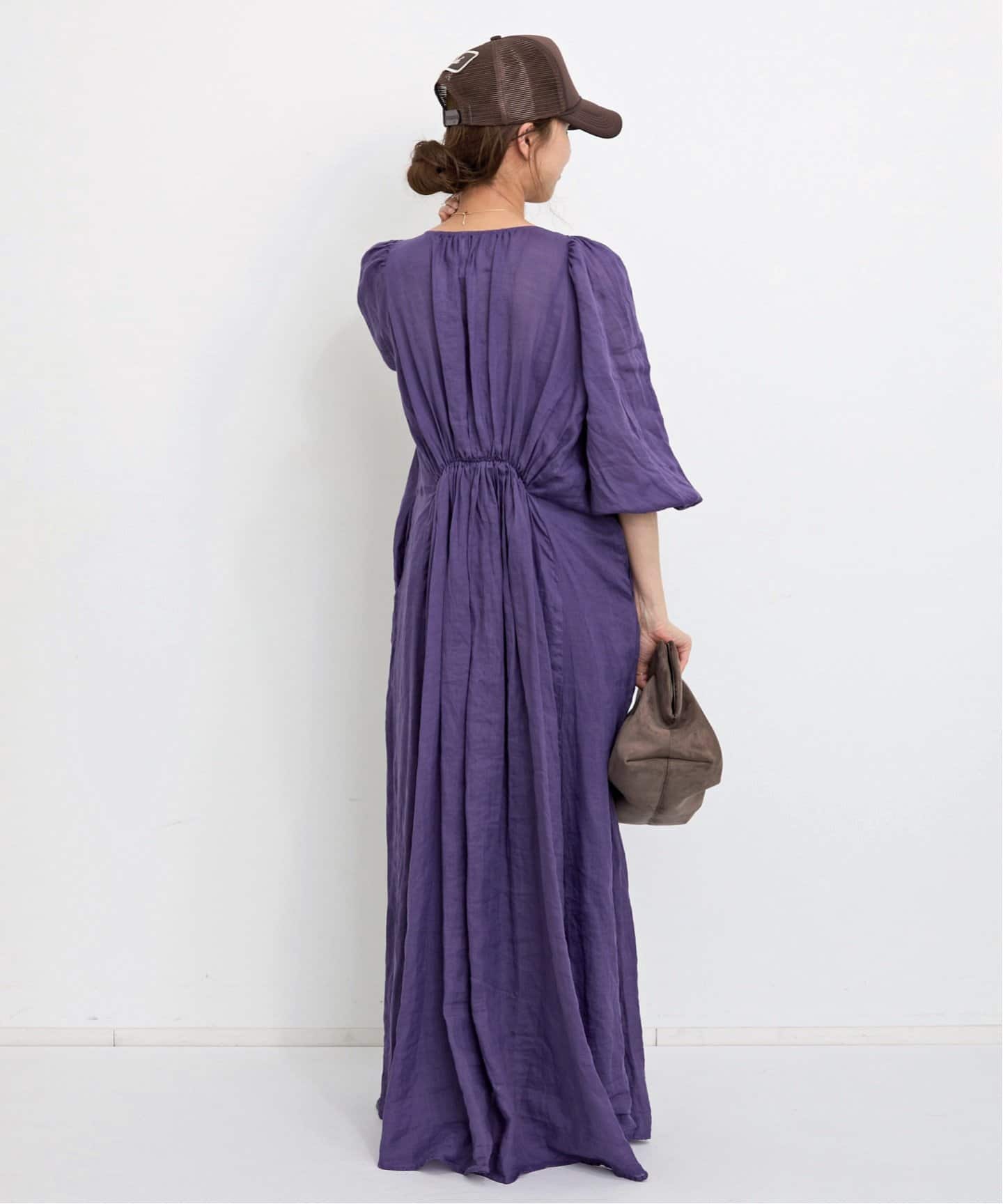COL PIERROT/コル ピエロ】 RAMIE MAXI DRESS（ワンピース）｜L