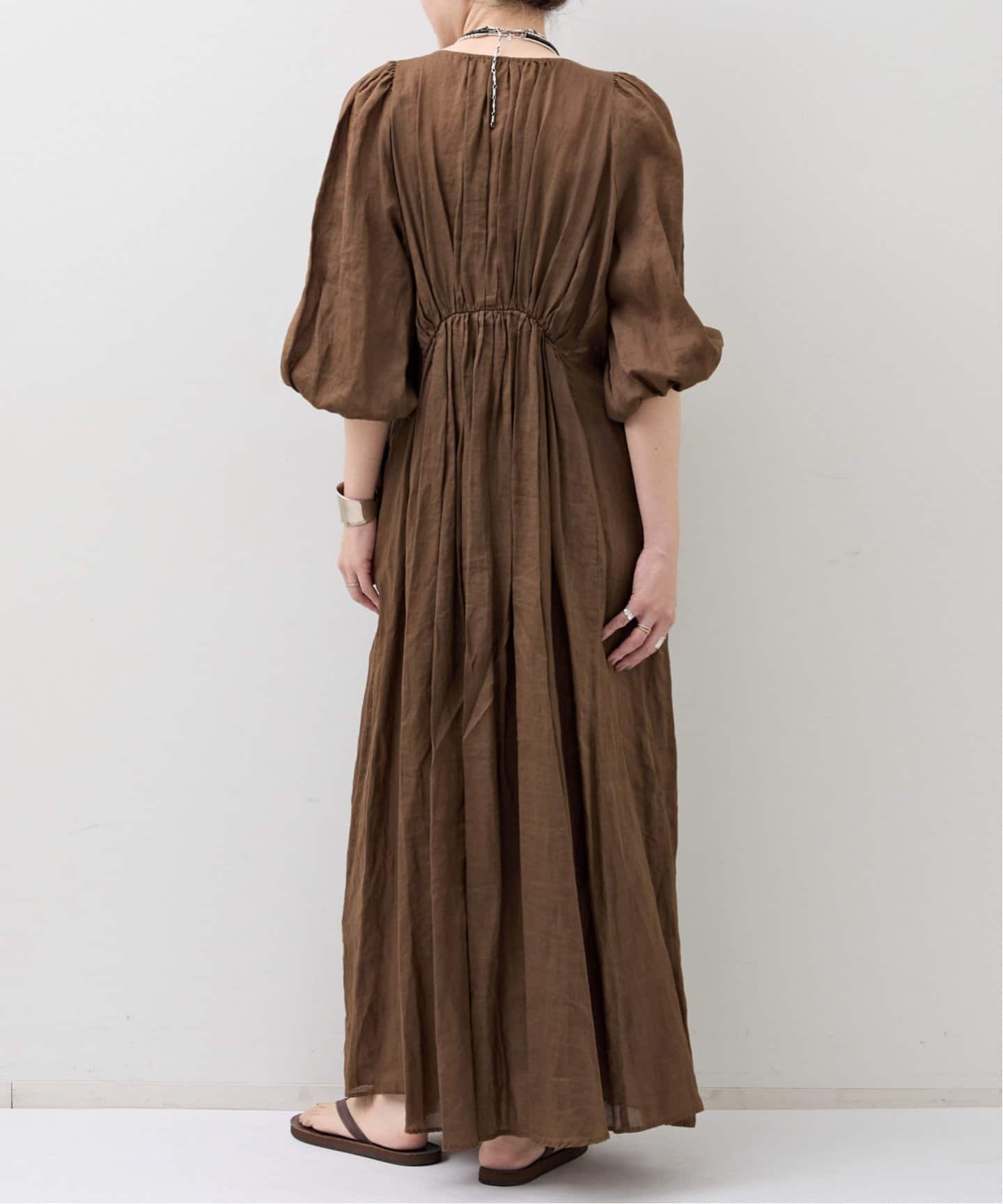COL PIERROT/コル ピエロ】 RAMIE MAXI DRESS（ワンピース）｜L