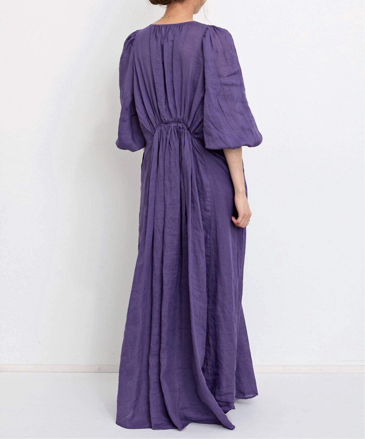 COL PIERROT/コル ピエロ】 RAMIE MAXI DRESS（ワンピース）｜L