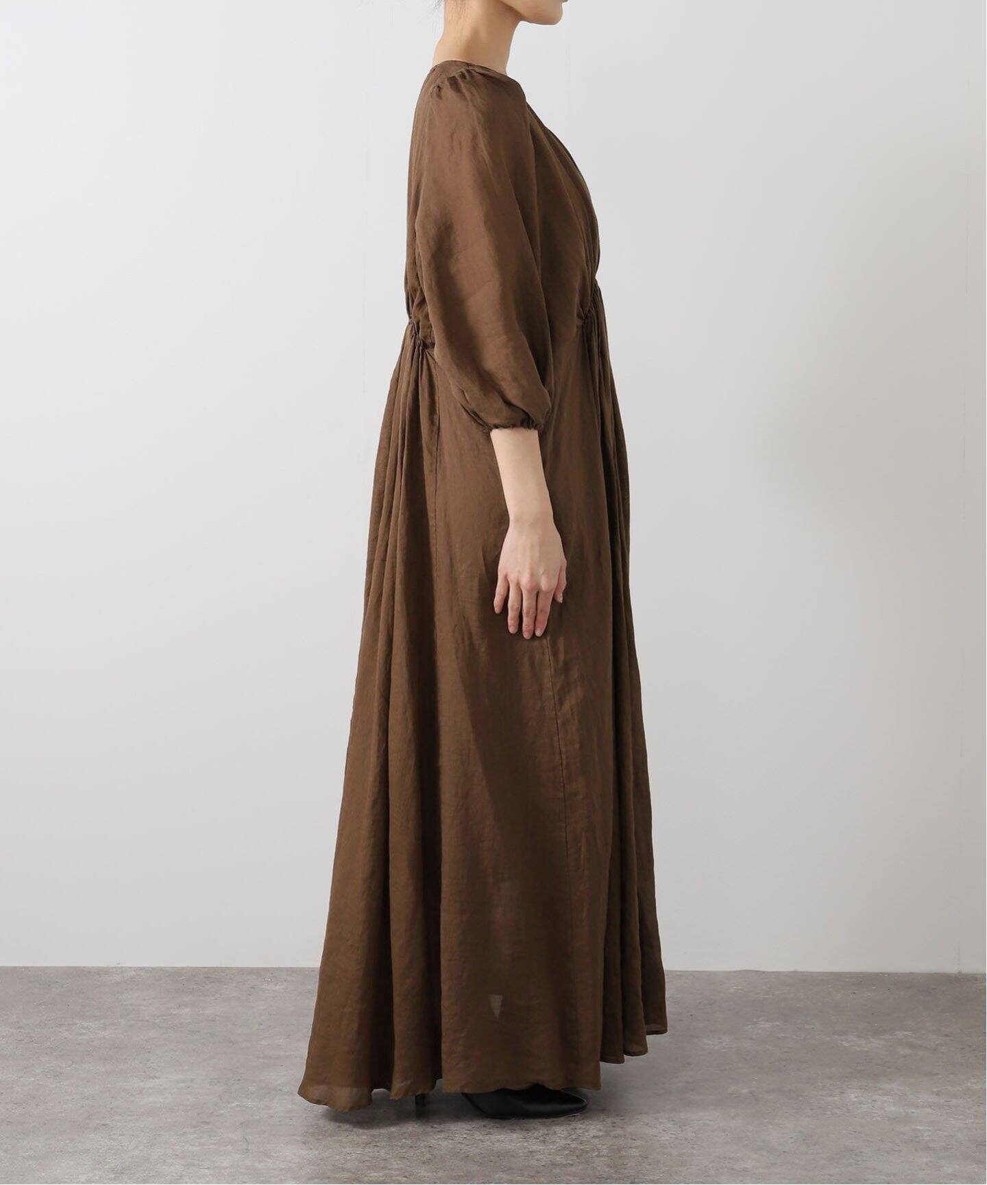 COL PIERROT/コル ピエロ】 RAMIE MAXI DRESS（ワンピース）｜L