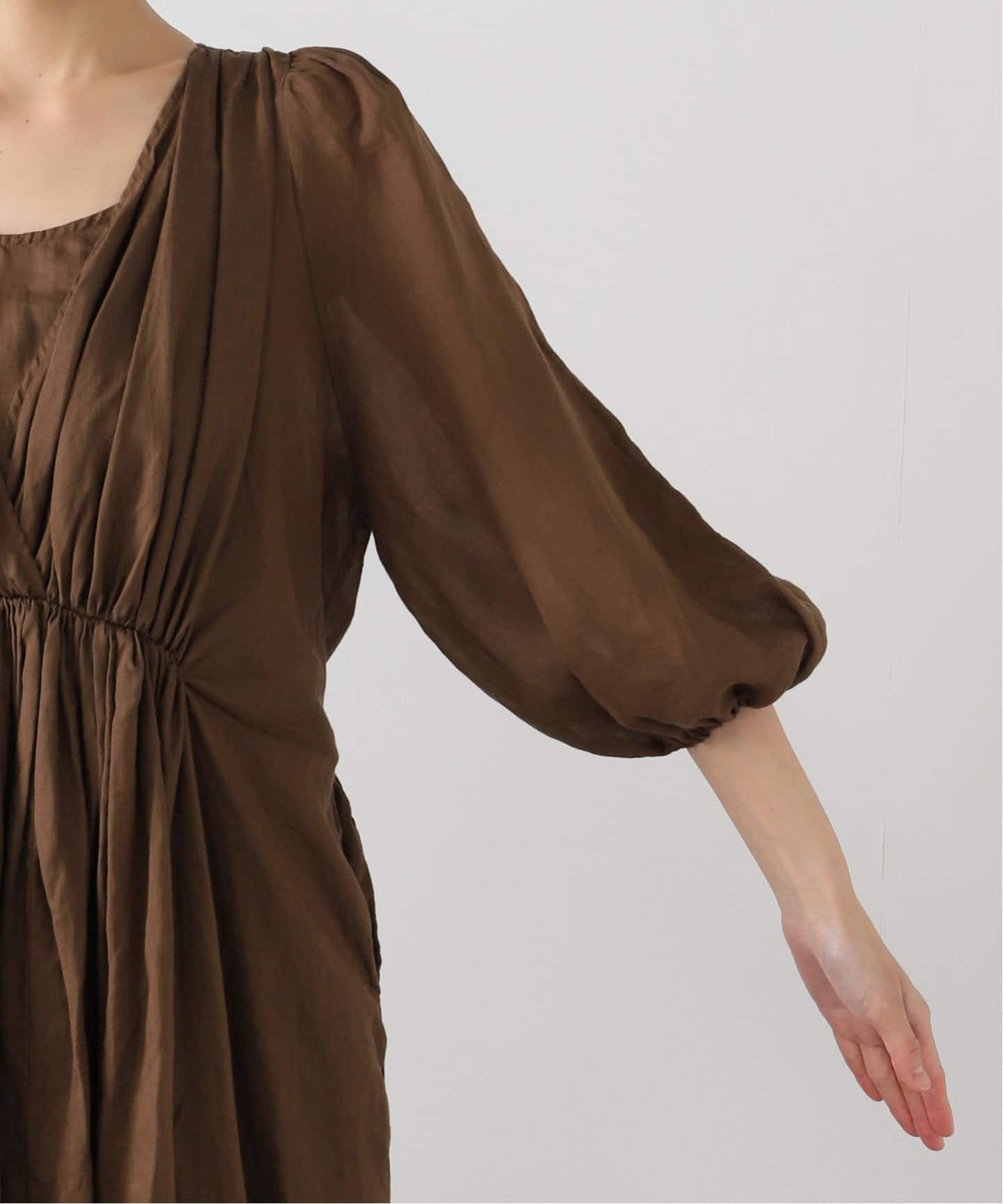 【COL PIERROT/コル ピエロ】 RAMIE MAXI DRESS COL PIERROT/コル ピエロ】 RAMIE MAXI DRESS（ワンピース）｜L