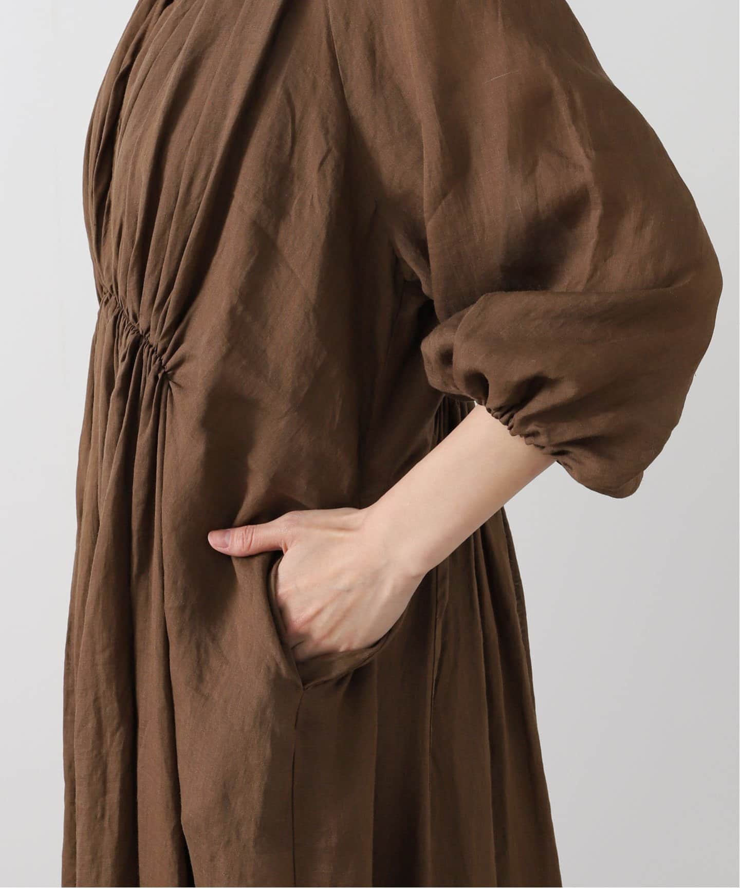 COL PIERROT/コル ピエロ】 RAMIE MAXI DRESS（ワンピース）｜L
