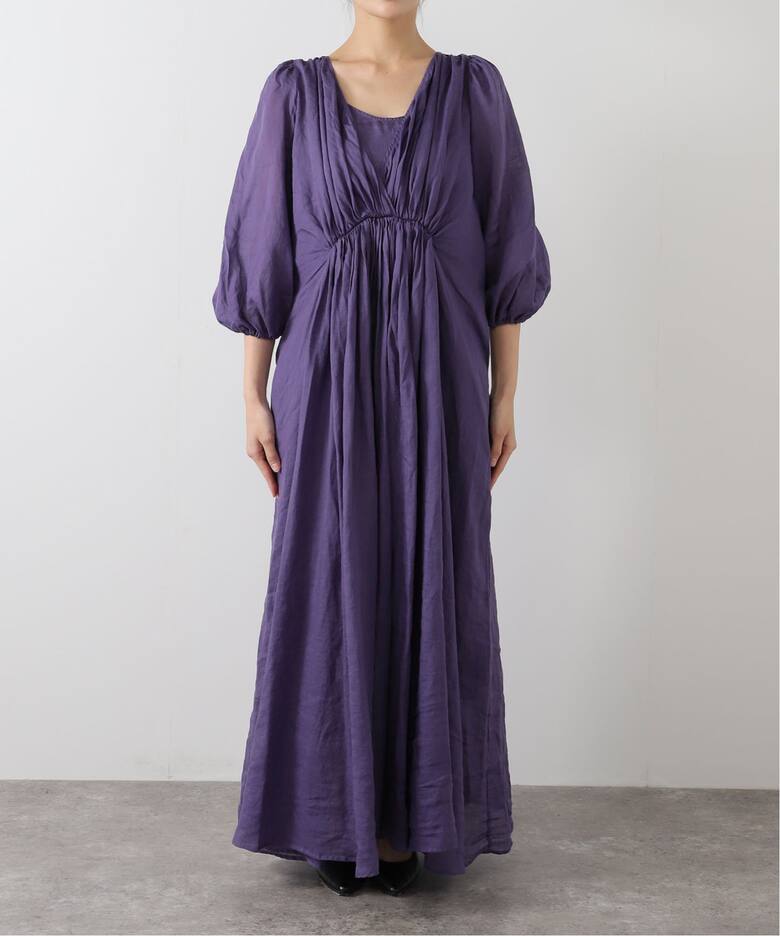 COL PIERROT/コル ピエロ】 RAMIE MAXI DRESS（ワンピース）｜L 
