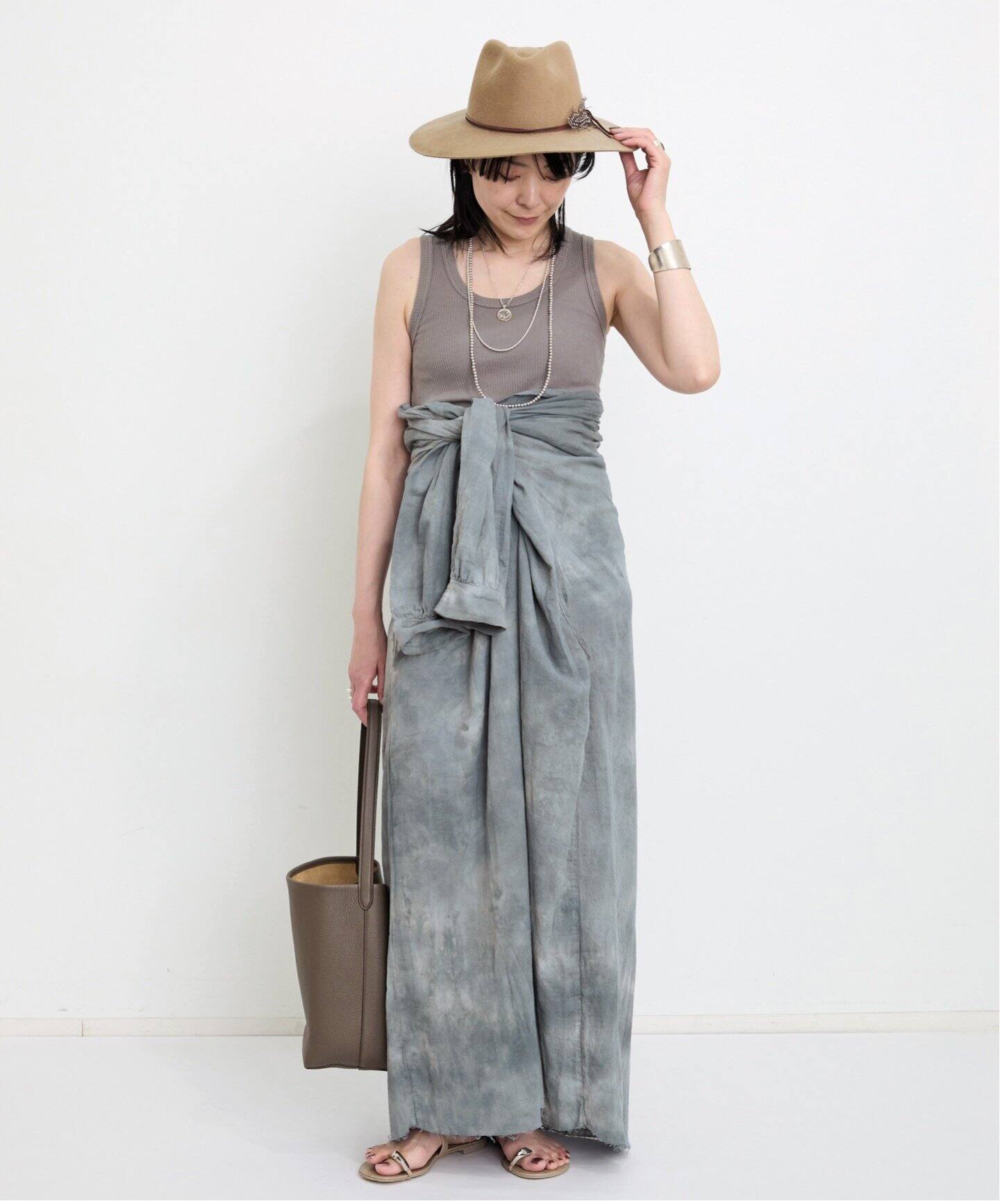 L'Appartement LOVE TANJANE ラブ タンジェン ドレス LOVE TANJANE/ラブ タンジェイン】 MAXI DRESS（ワンピース）｜L
