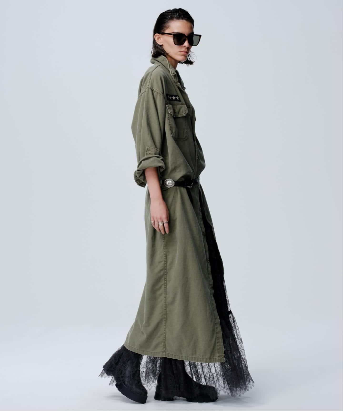アパルトモン　レミ レリーフLONG SHIRT DRESS REMI RELIEF - REMI RELIEFレミレリーフ 2024SS L'Appartement