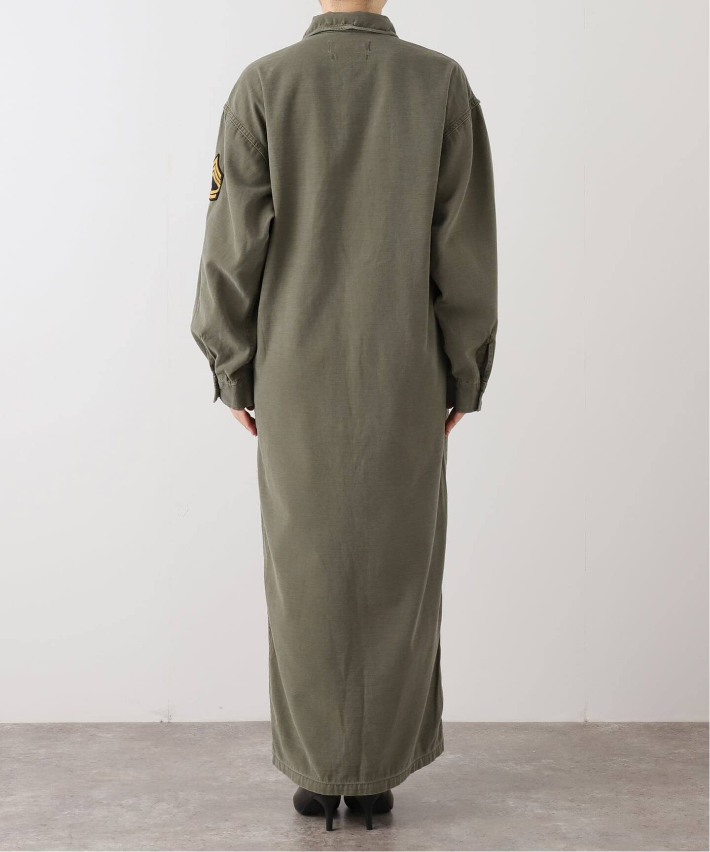 REMI RELIEF/レミ レリーフ】 MILITARY SHIRTS DRESS（シャツ 