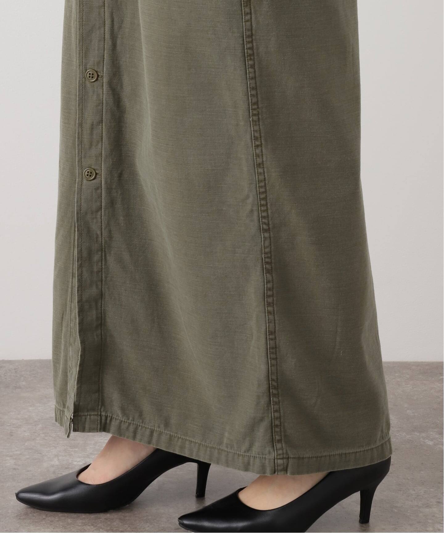 REMI RELIEF/レミ レリーフ】 MILITARY SHIRTS DRESS（シャツ