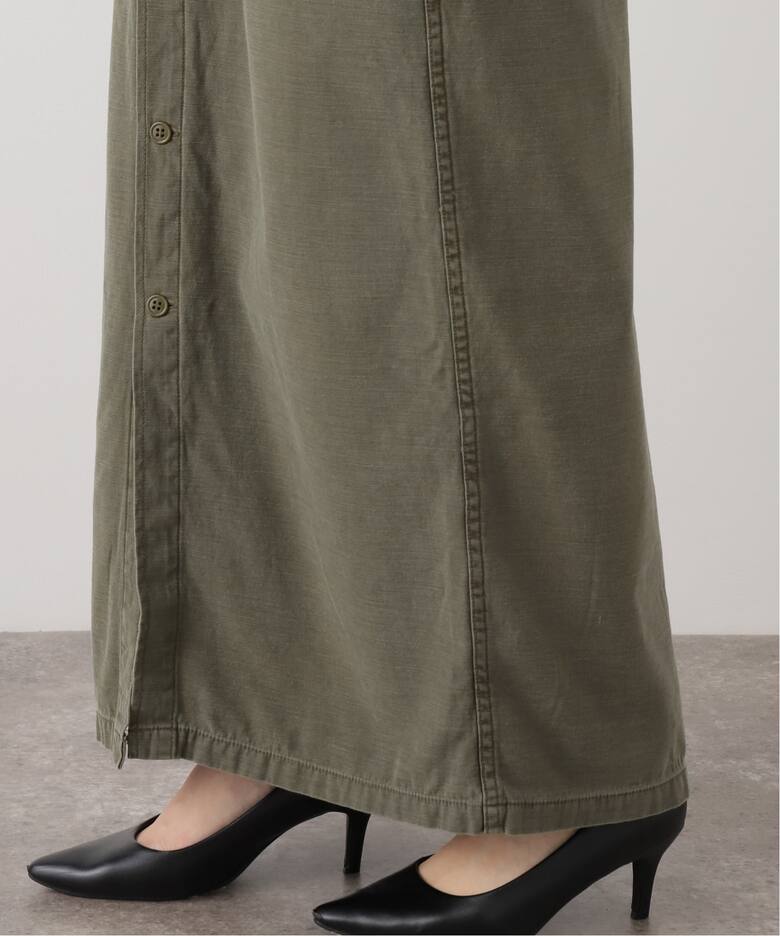 REMI RELIEF/レミ レリーフ】 MILITARY SHIRTS DRESS（シャツ  