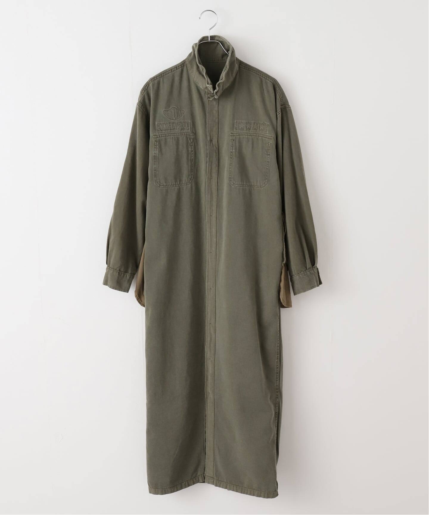 REMI RELIEF/レミ レリーフ】 MILITARY SHIRTS DRESS（シャツ 
