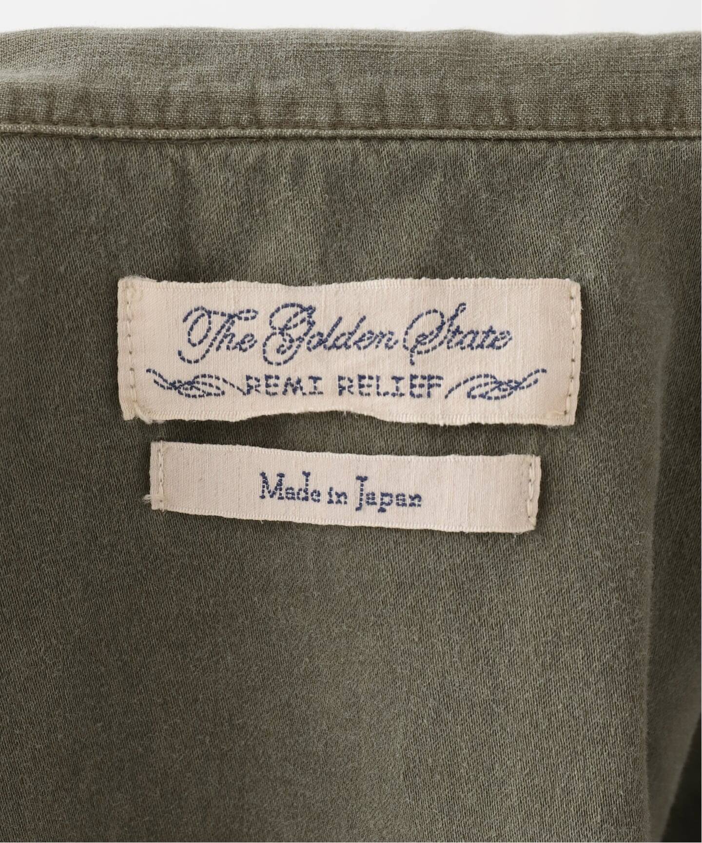 REMI RELIEF/レミ レリーフ】 MILITARY SHIRTS DRESS（シャツ