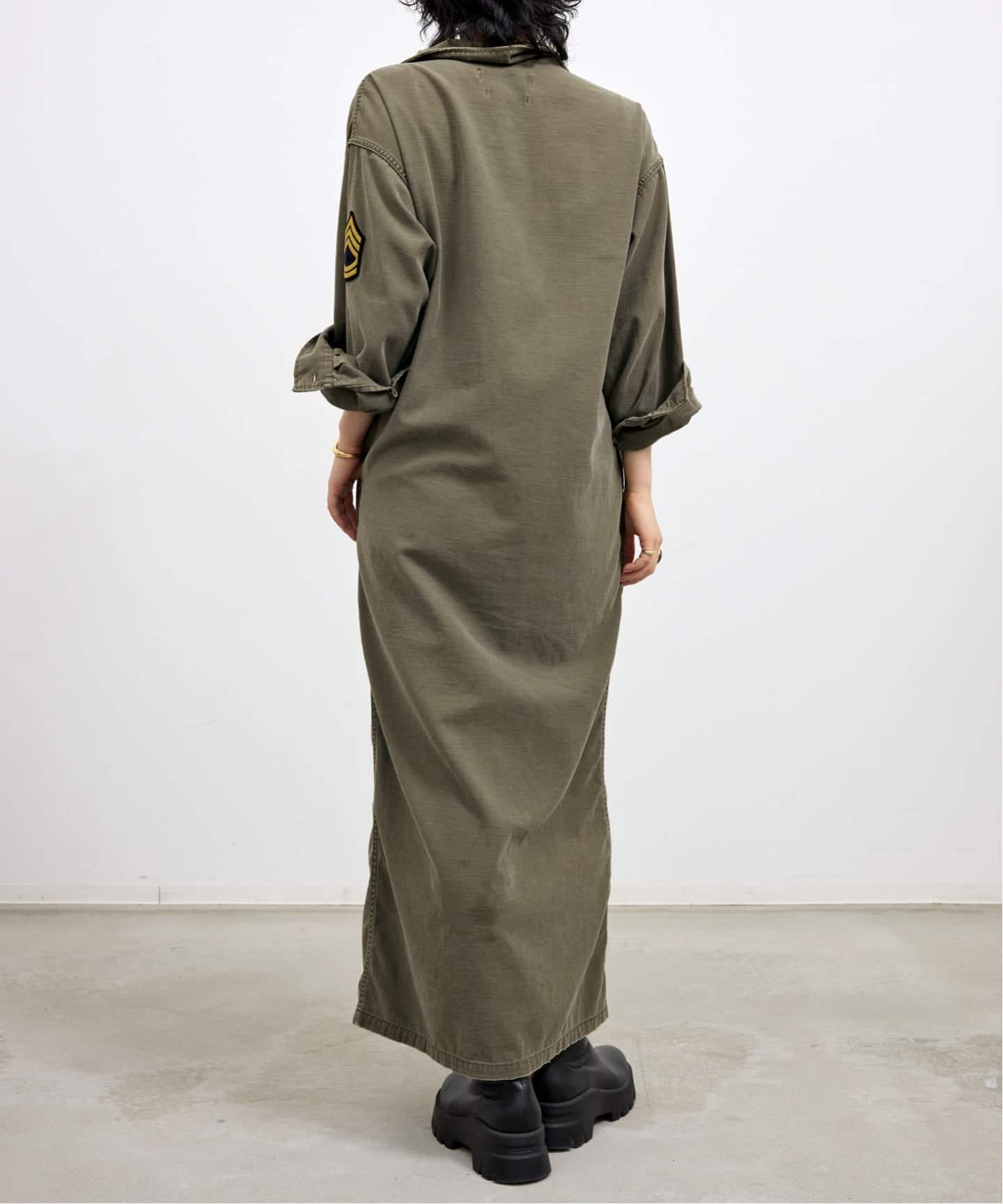REMI RELIEF/レミ レリーフ】 MILITARY SHIRTS DRESS（シャツ