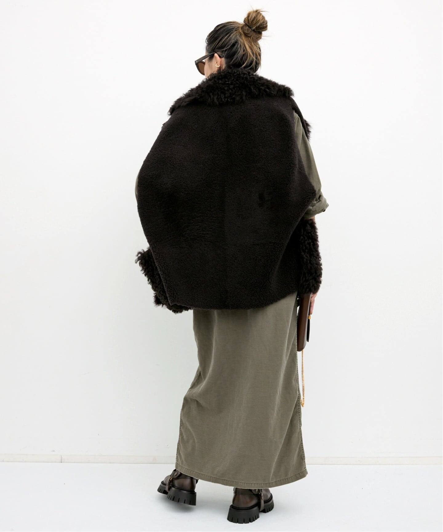 REMI RELIEF/レミ レリーフ】 MILITARY SHIRTS DRESS（シャツ